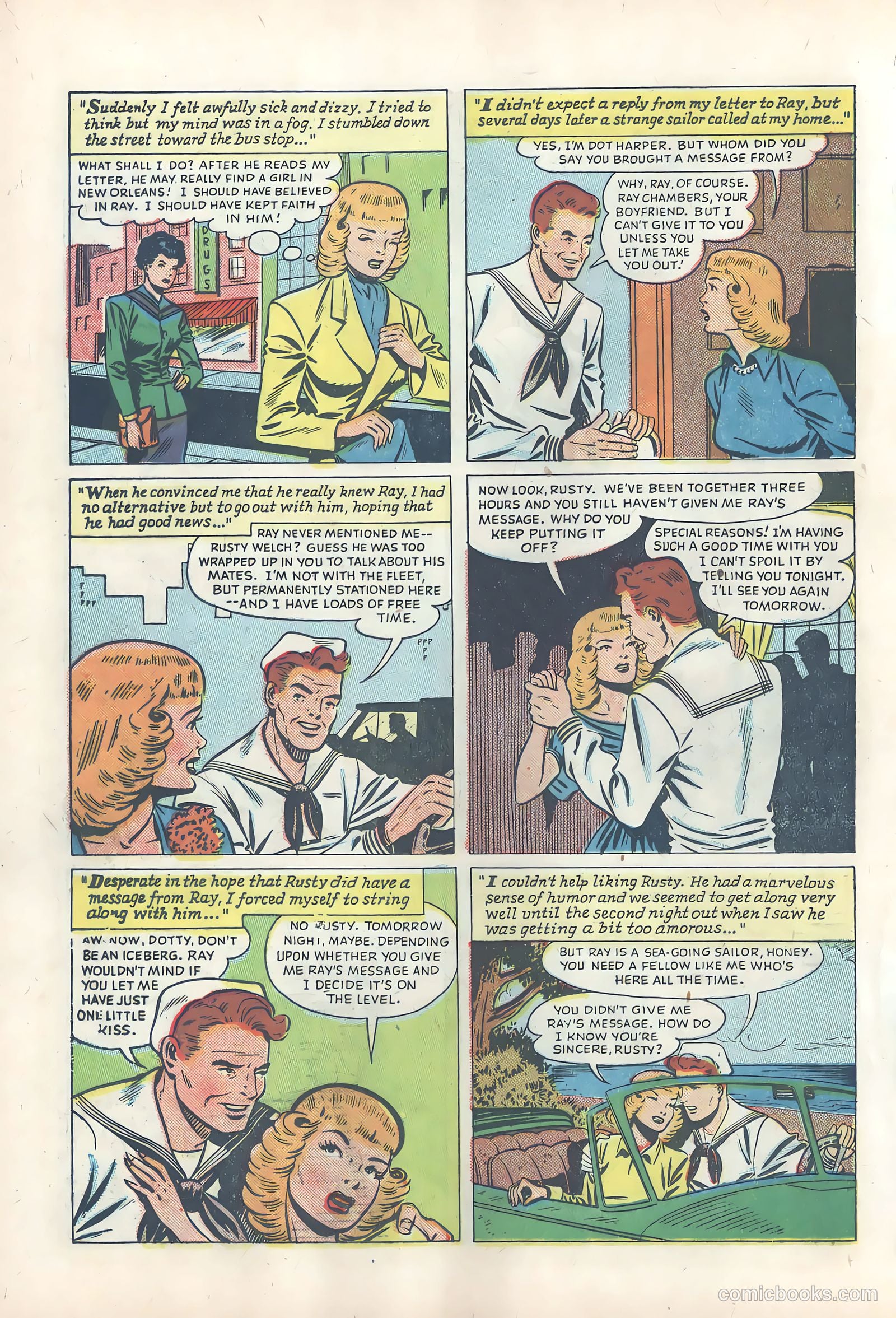 True Love Pictorial #11 (1954) — page 20 of 36