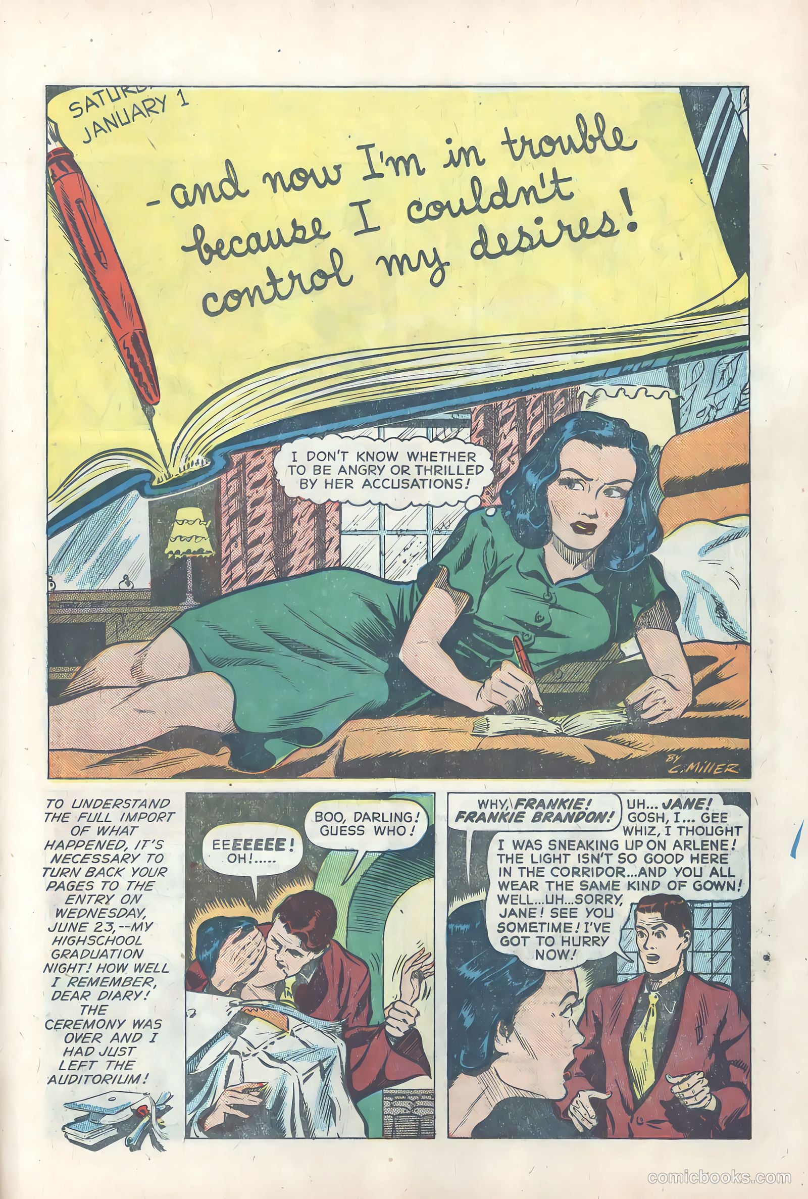 True Love Pictorial #11 (1954) — page 23 of 36