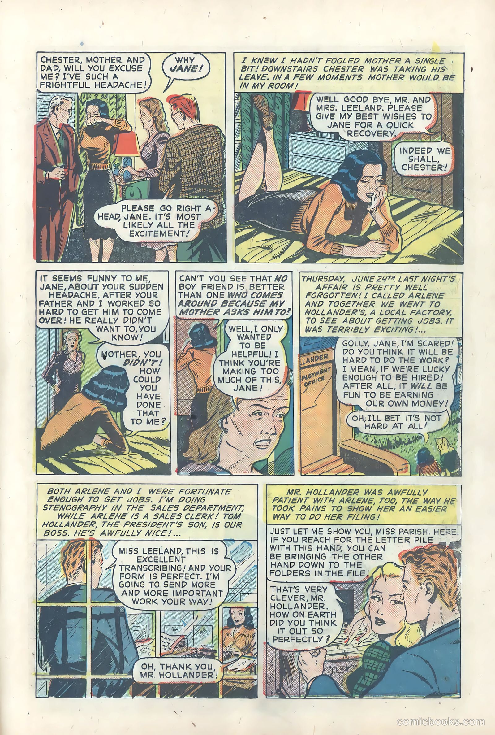 True Love Pictorial #11 (1954) — page 25 of 36