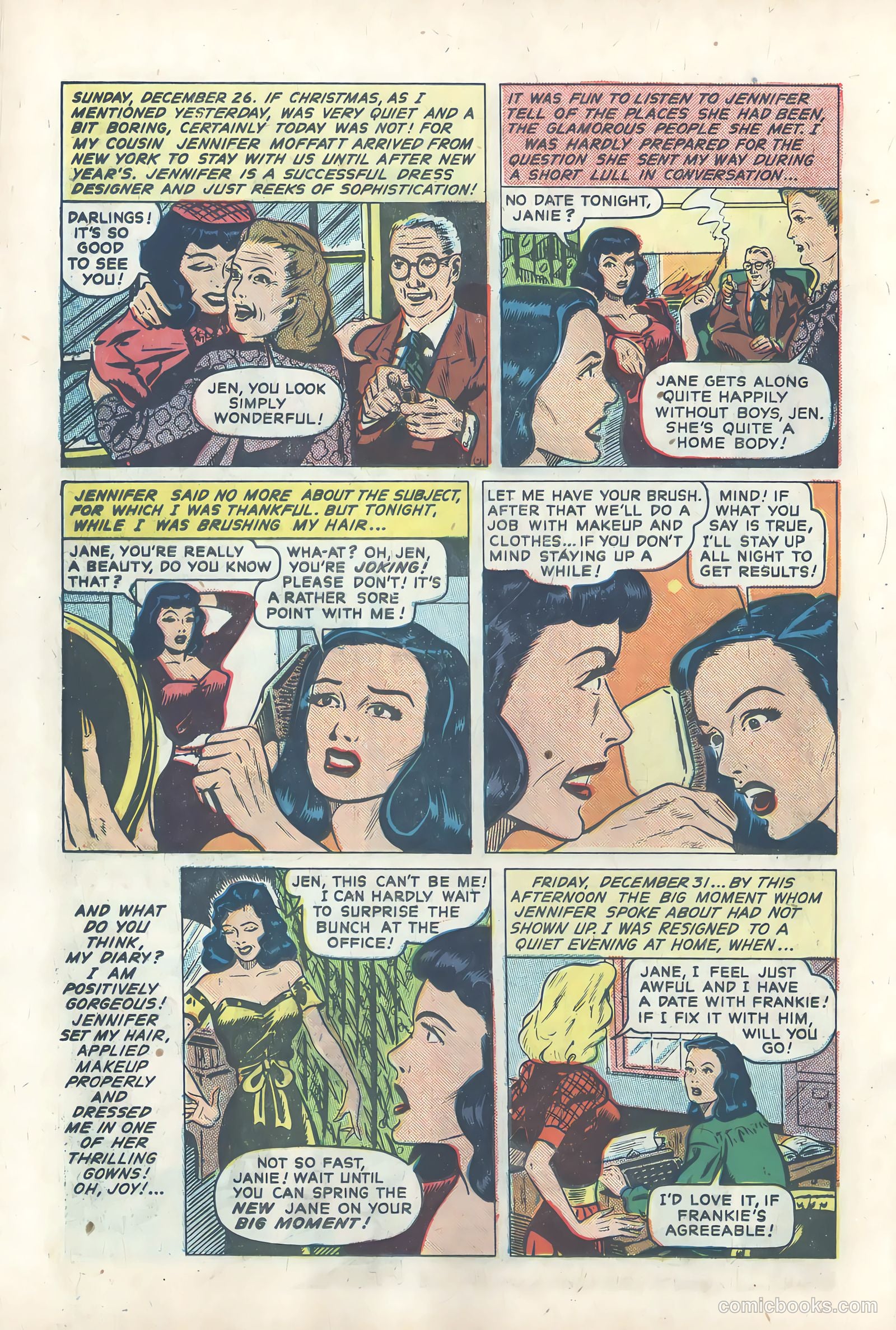 True Love Pictorial #11 (1954) — page 26 of 36