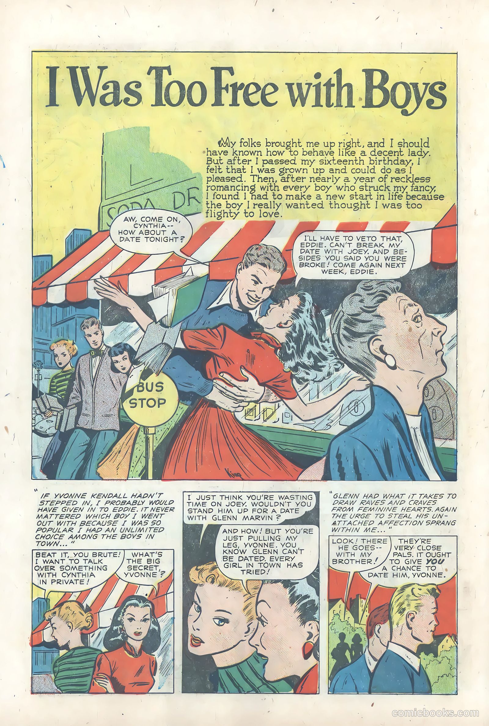 True Love Pictorial #11 (1954) — page 30 of 36