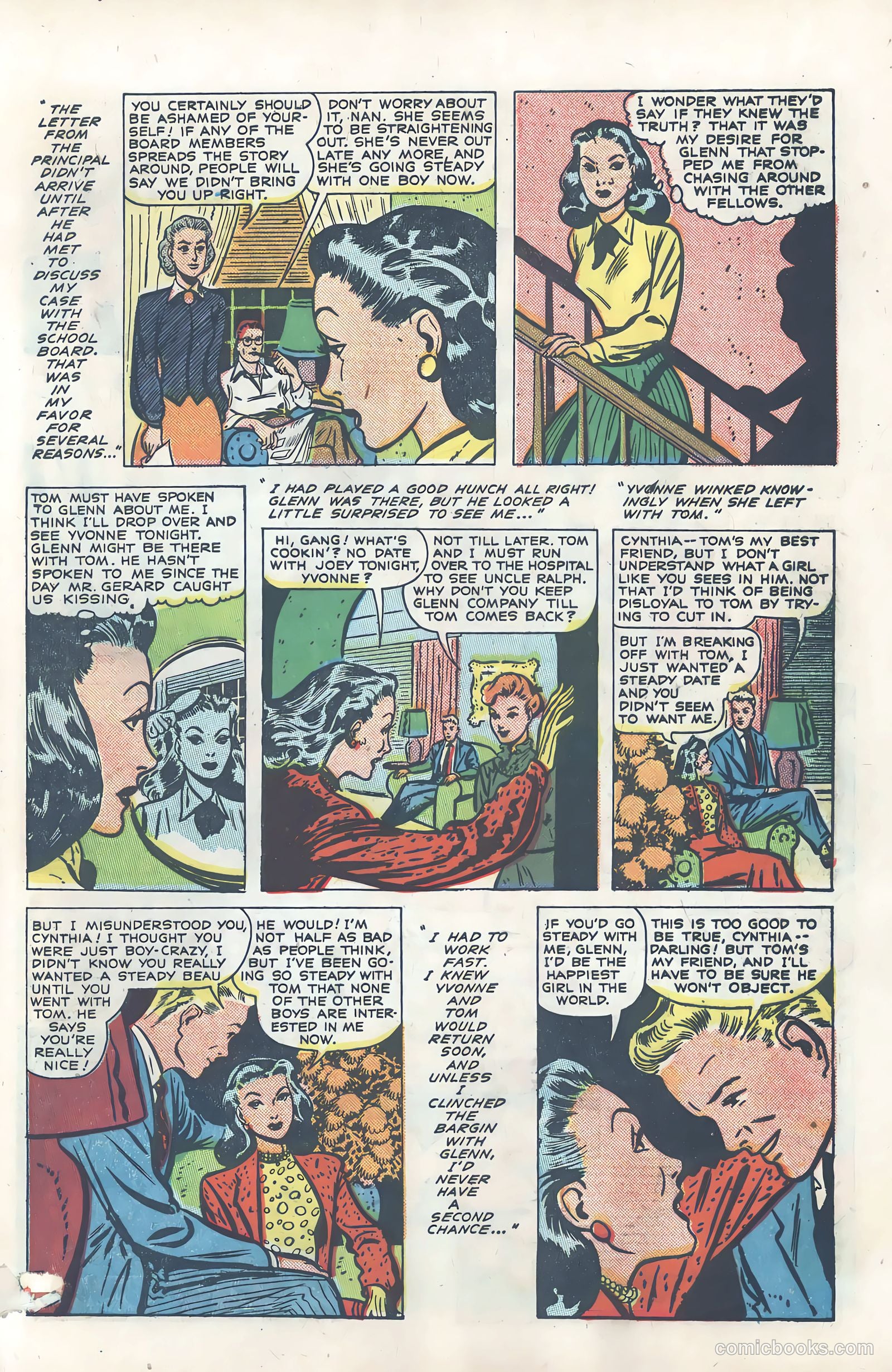 True Love Pictorial #11 (1954) — page 33 of 36