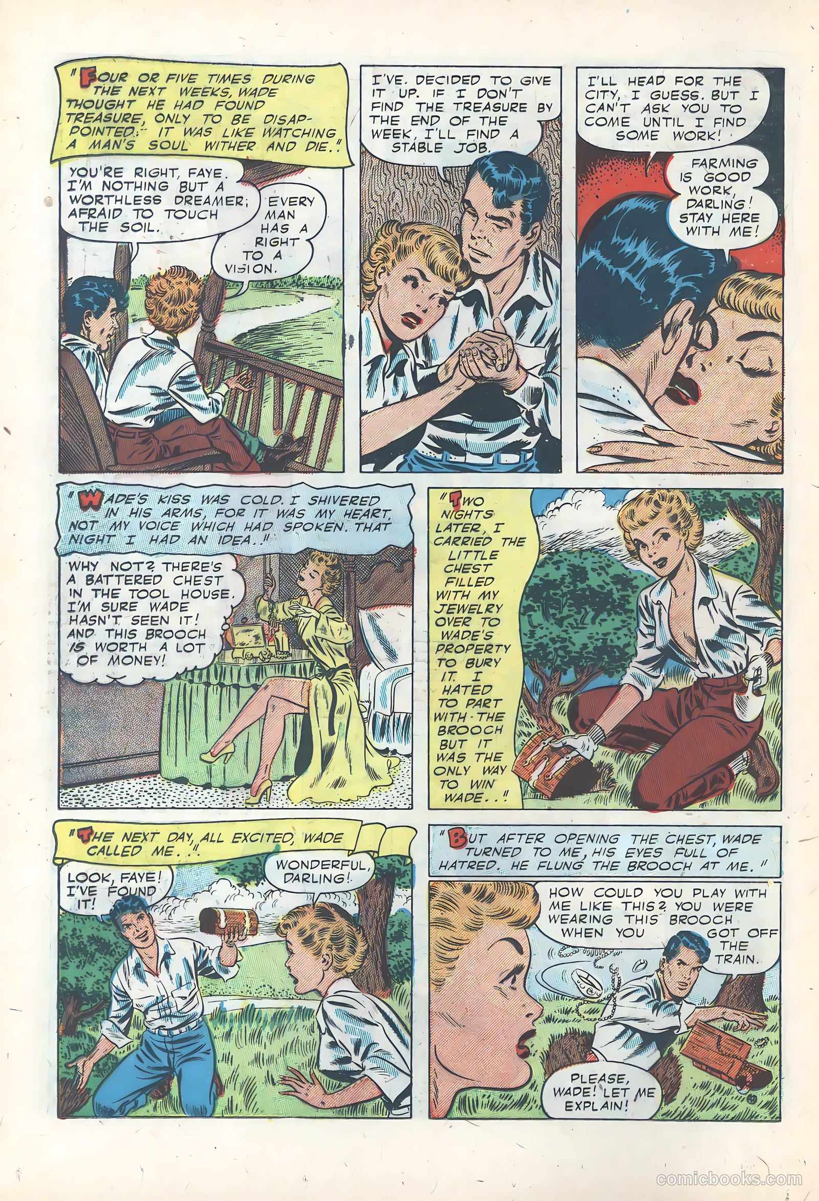 True Love Pictorial #2 (1953) — page 16 of 36
