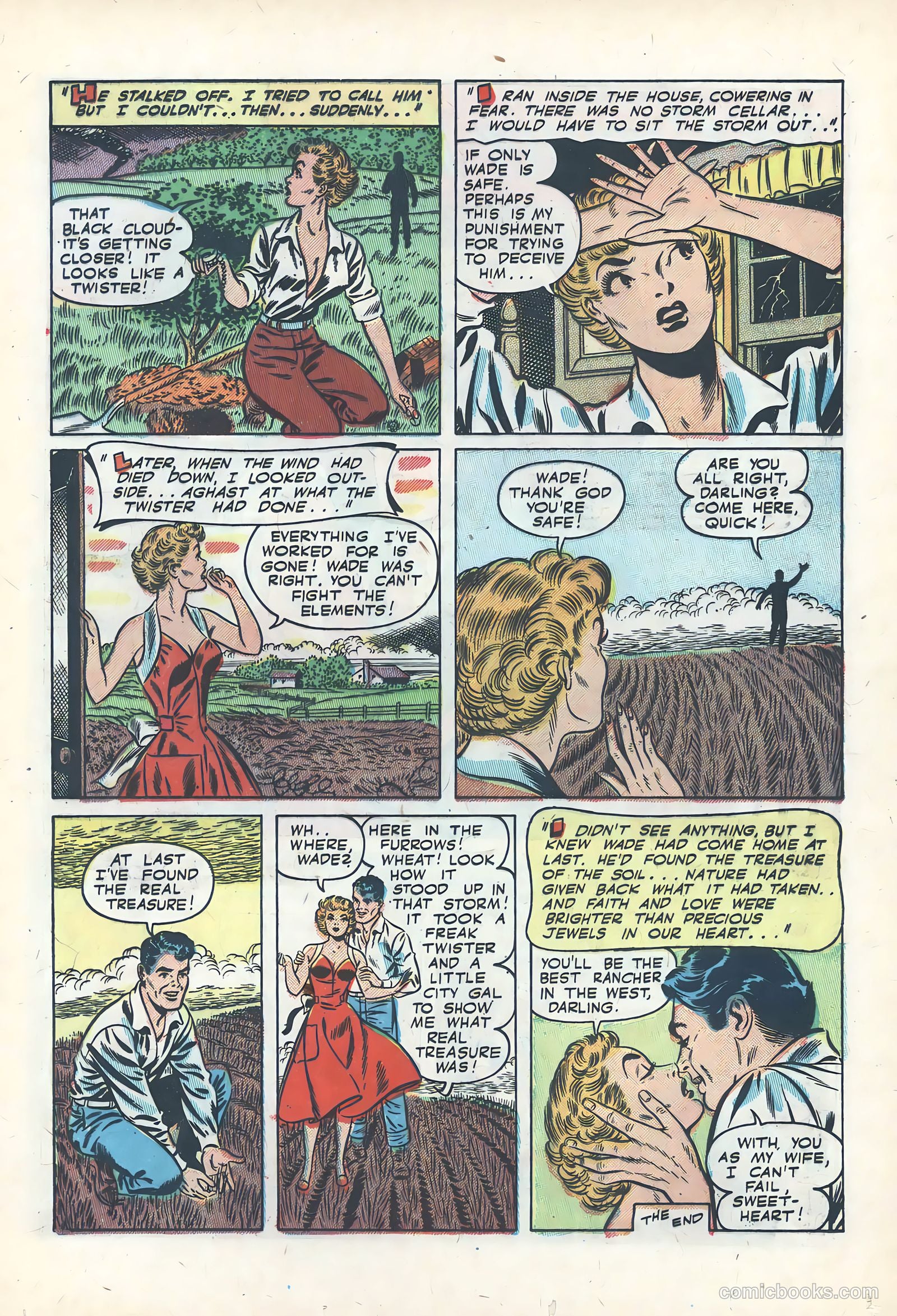 True Love Pictorial #2 (1953) — page 17 of 36
