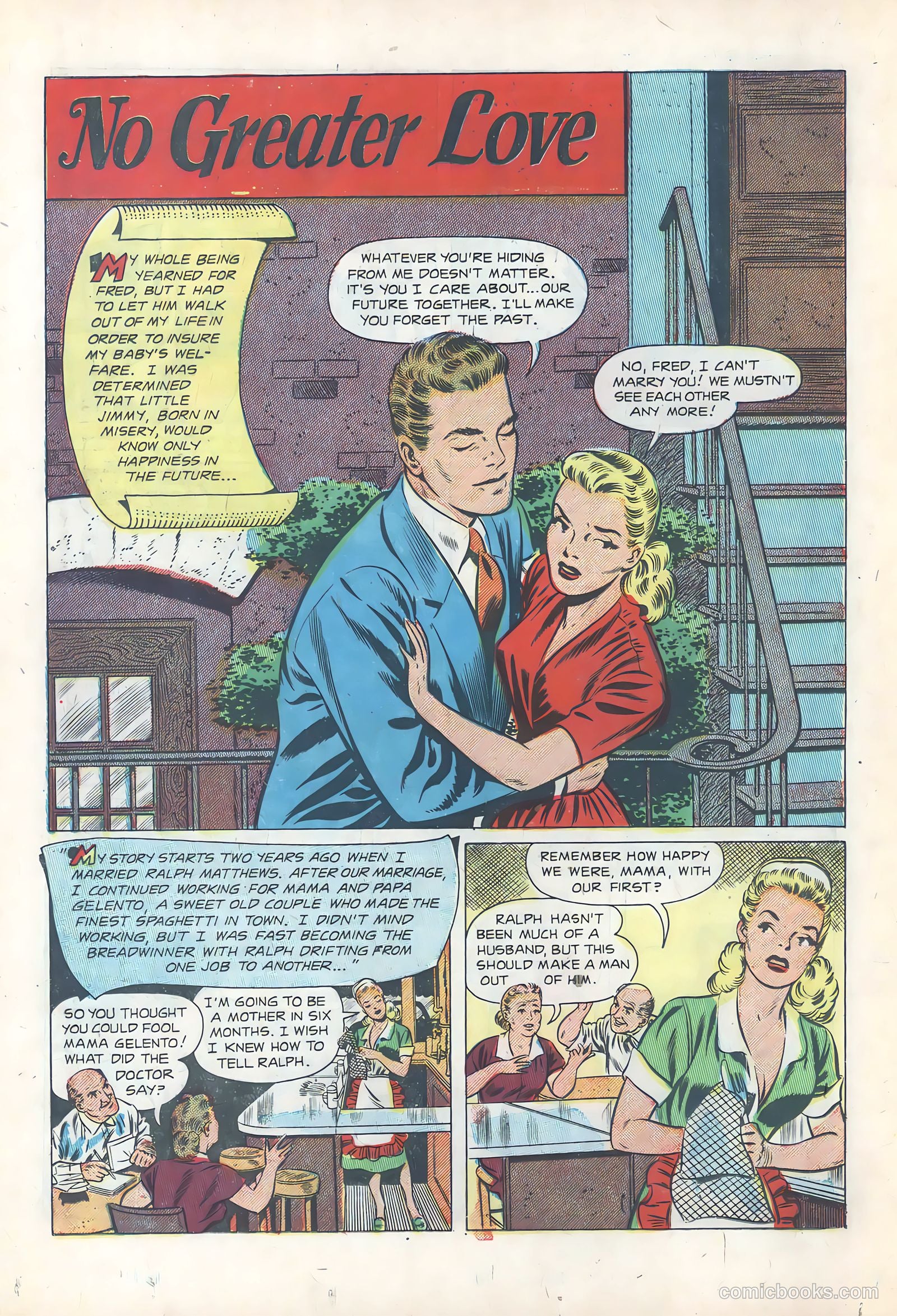 True Love Pictorial #2 (1953) — page 18 of 36