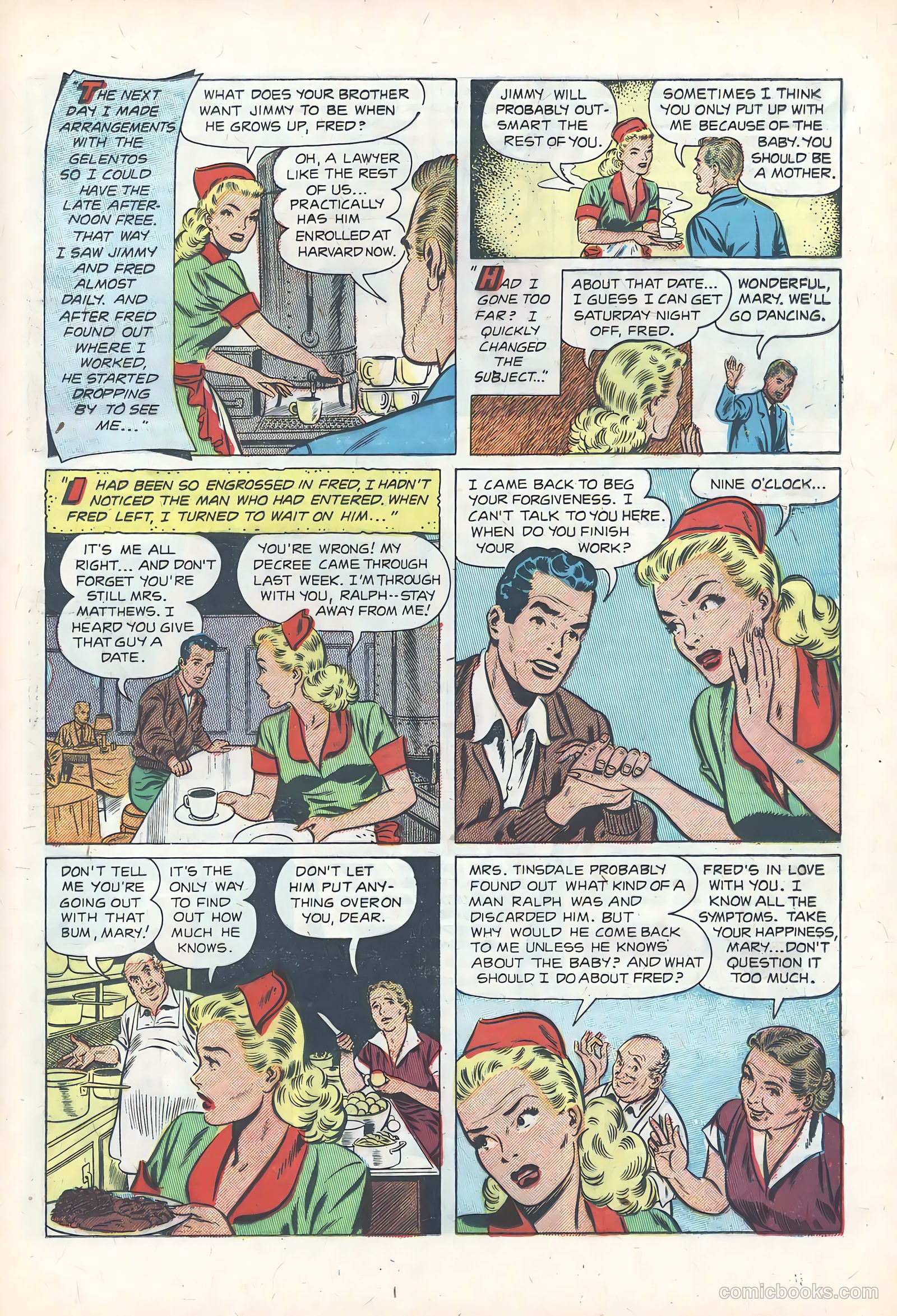 True Love Pictorial #2 (1953) — page 21 of 36