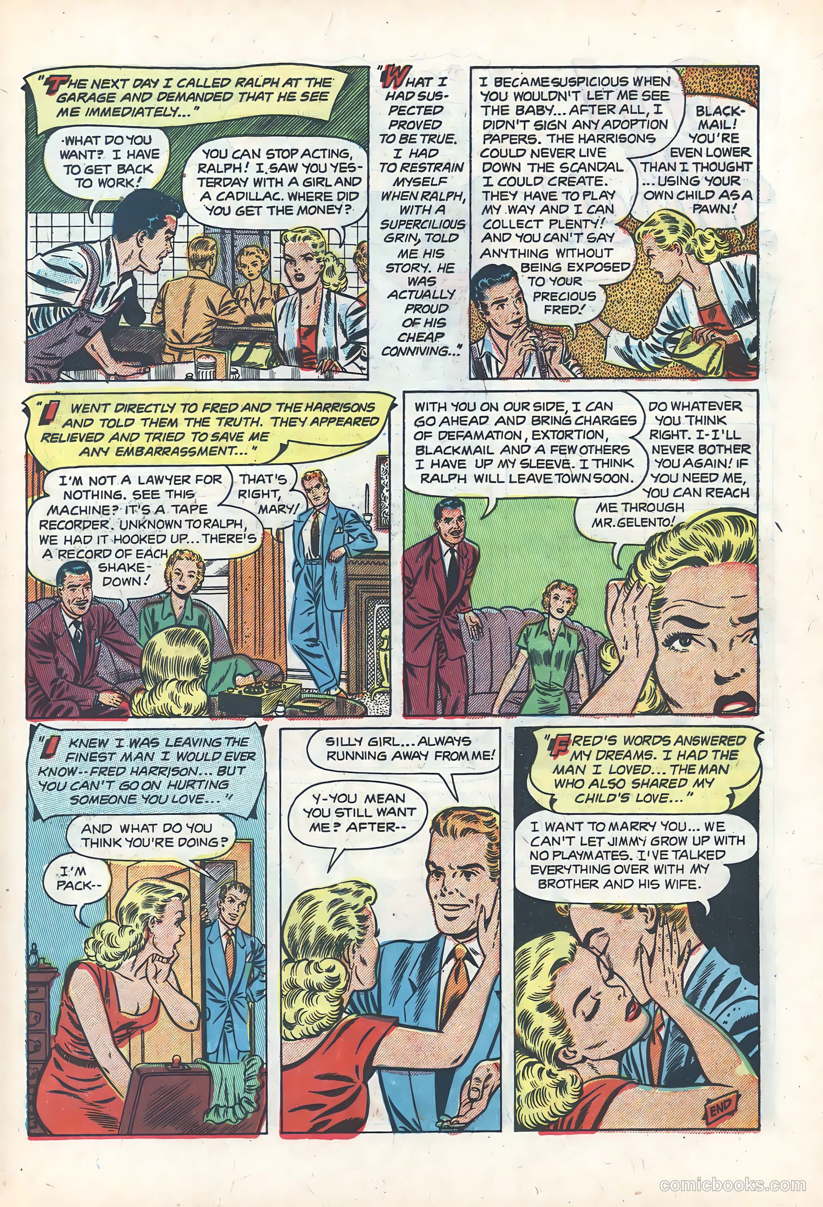 True Love Pictorial #2 (1953) — page 23 of 36
