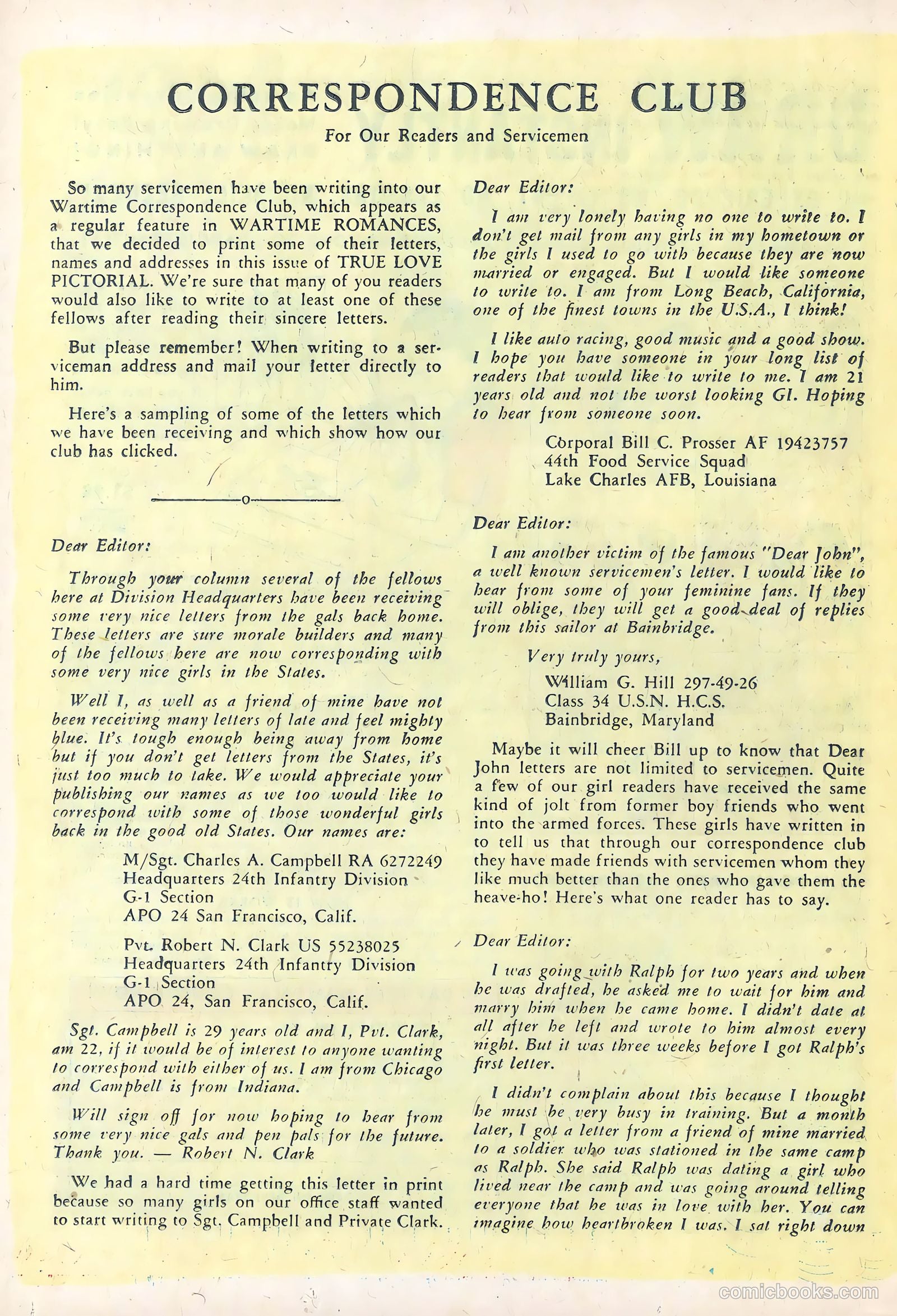 True Love Pictorial #2 (1953) — page 26 of 36