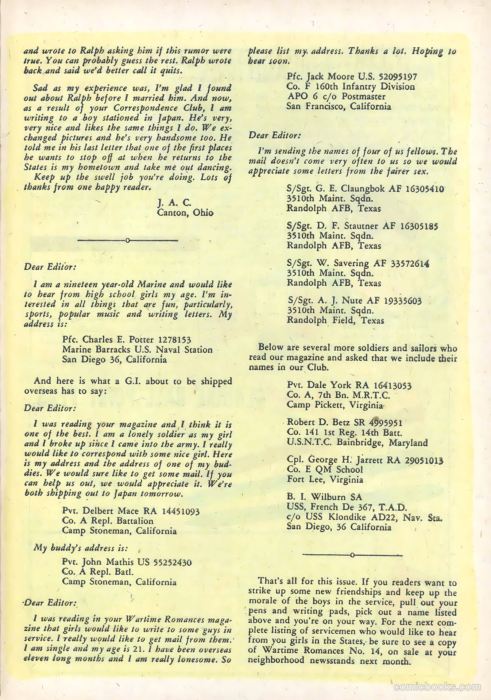 True Love Pictorial #2 (1953) — page 27 of 36