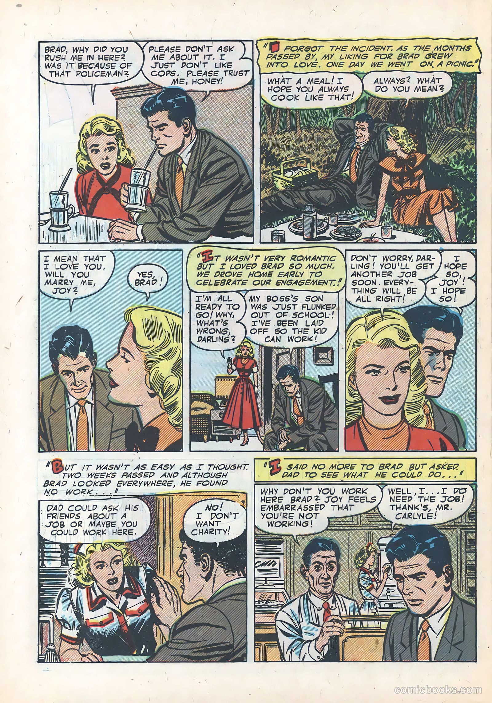 True Love Pictorial #2 (1953) — page 30 of 36