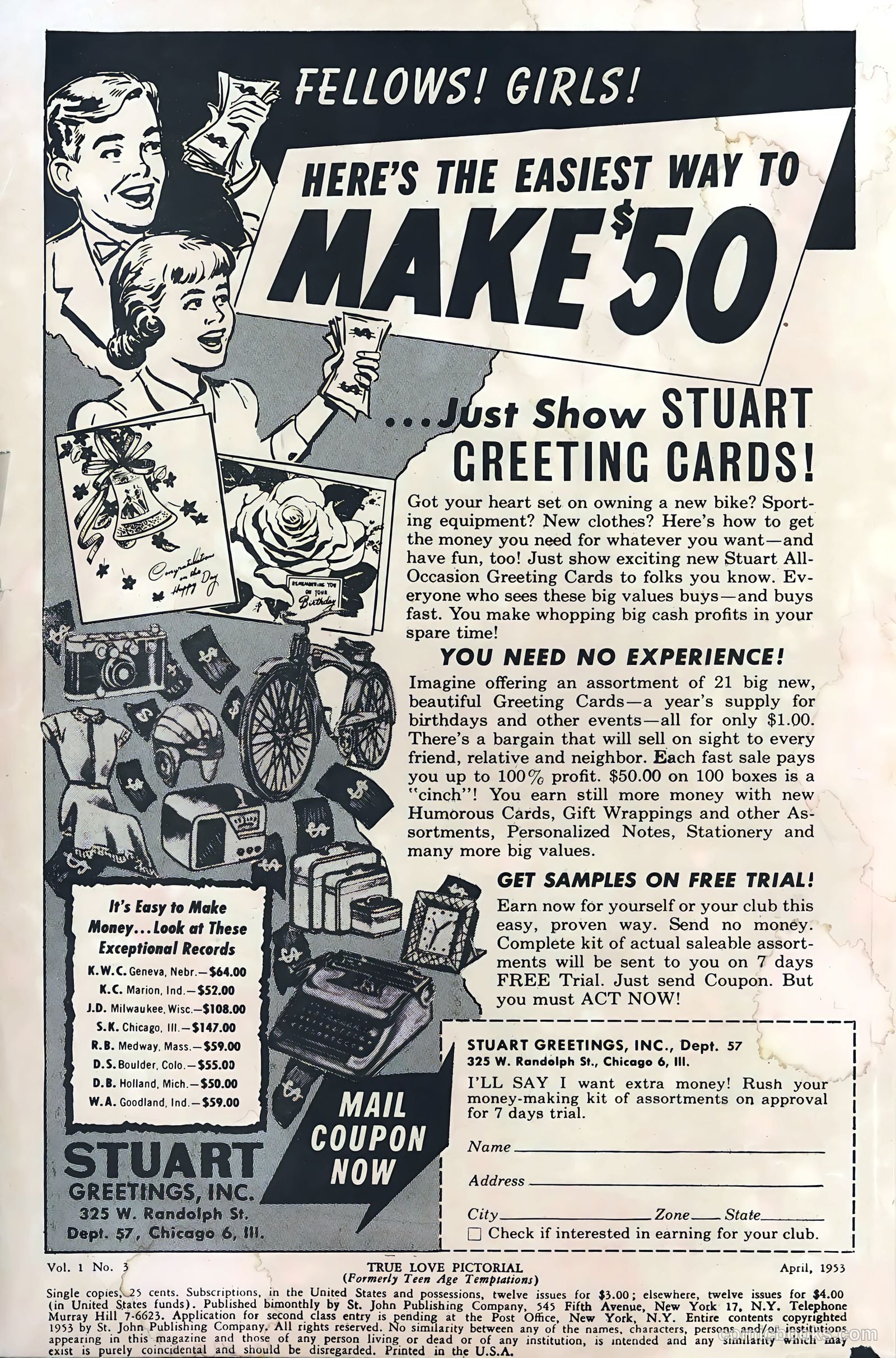 True Love Pictorial #3 (1953) — page 2 of 100