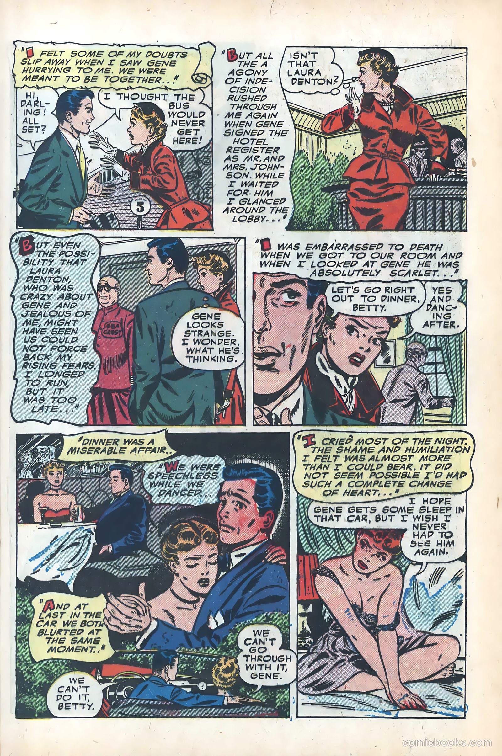 True Love Pictorial #3 (1953) — page 5 of 100