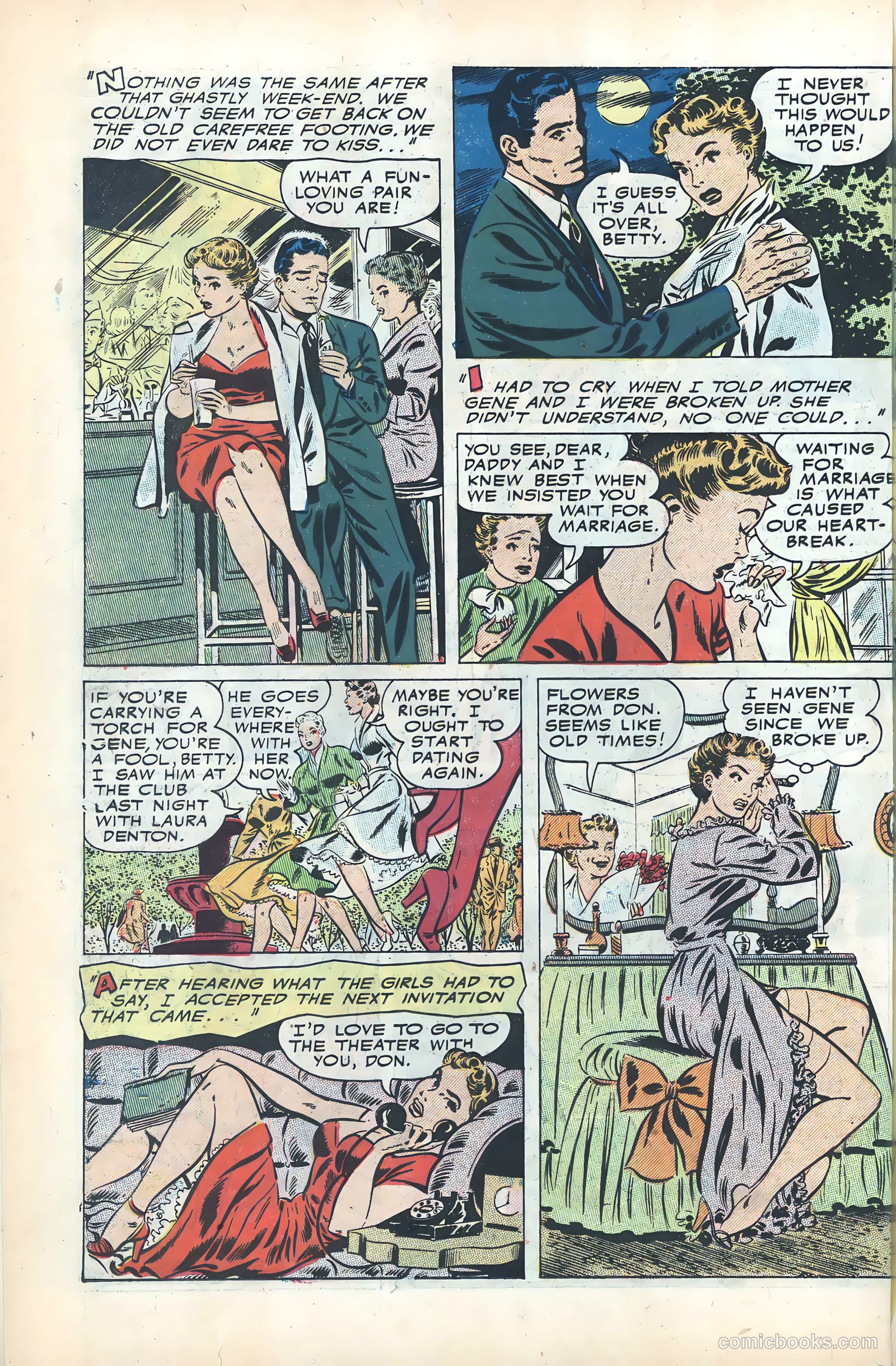 True Love Pictorial #3 (1953) — page 6 of 100