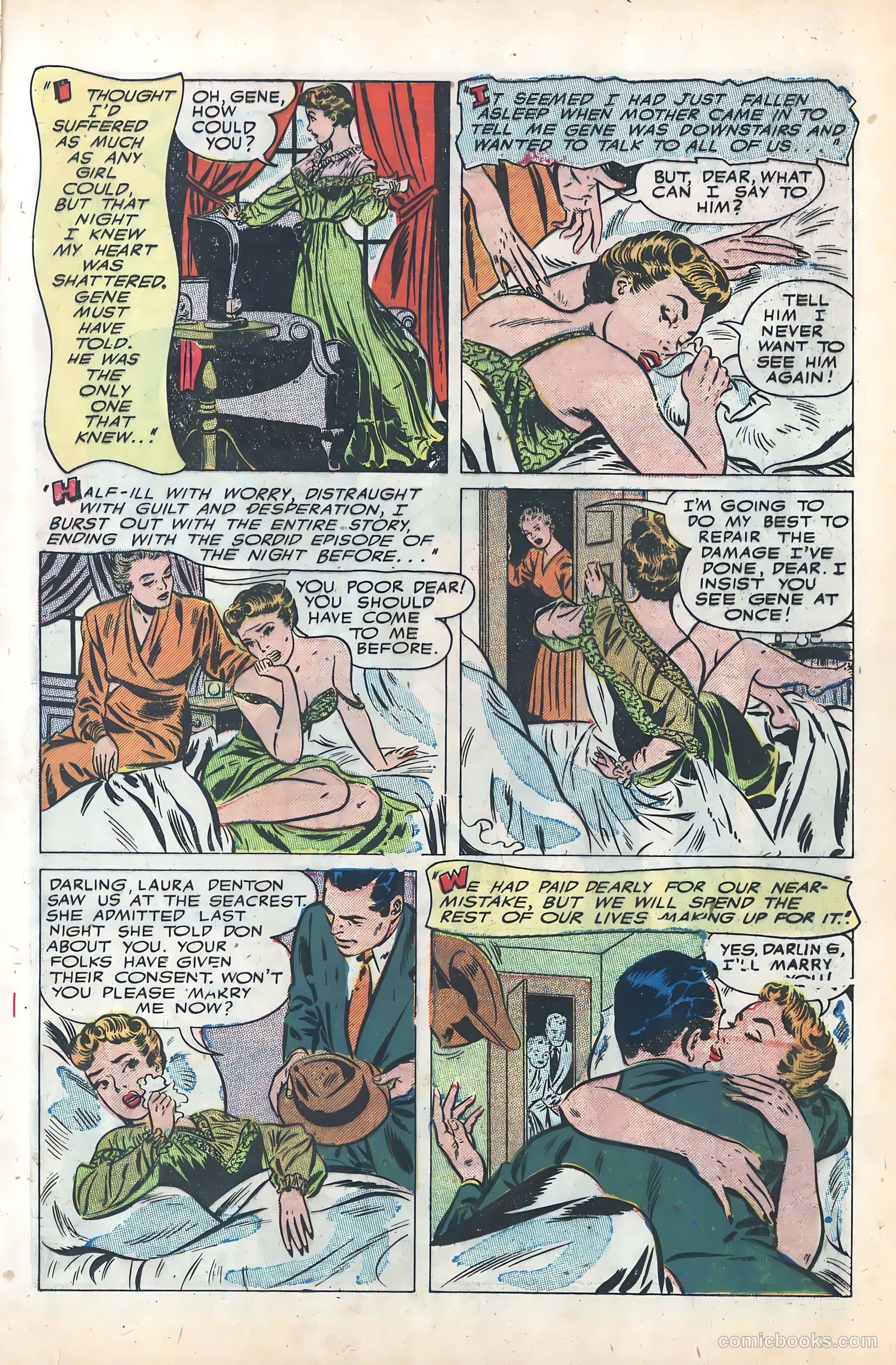 True Love Pictorial #3 (1953) — page 9 of 100