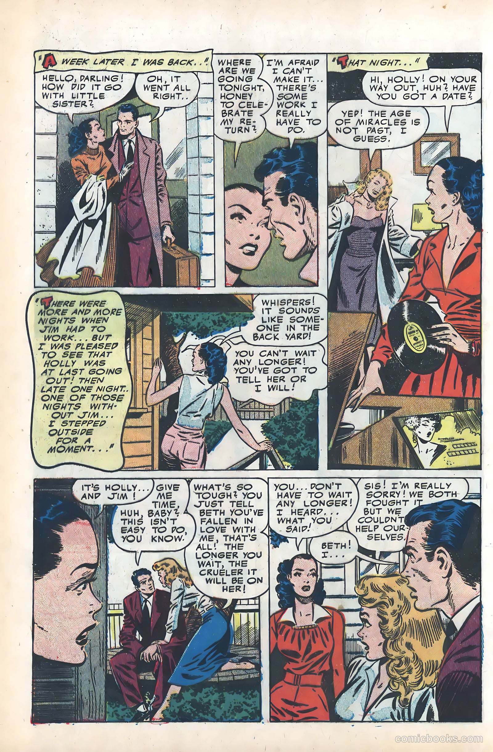 True Love Pictorial #3 (1953) — page 12 of 100