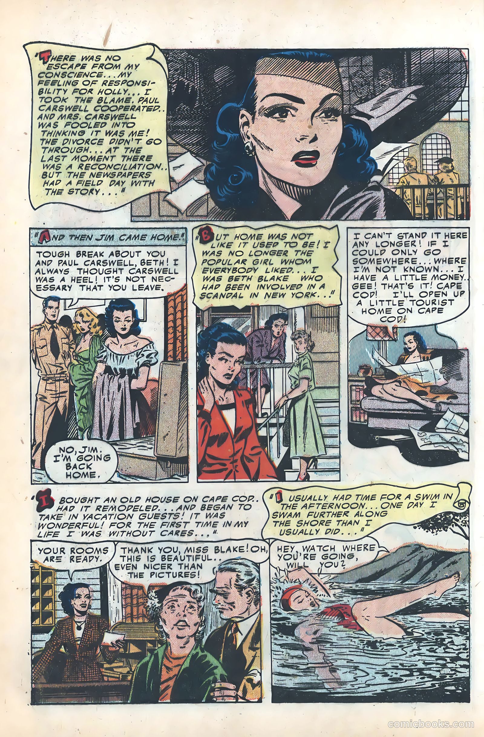 True Love Pictorial #3 (1953) — page 16 of 100