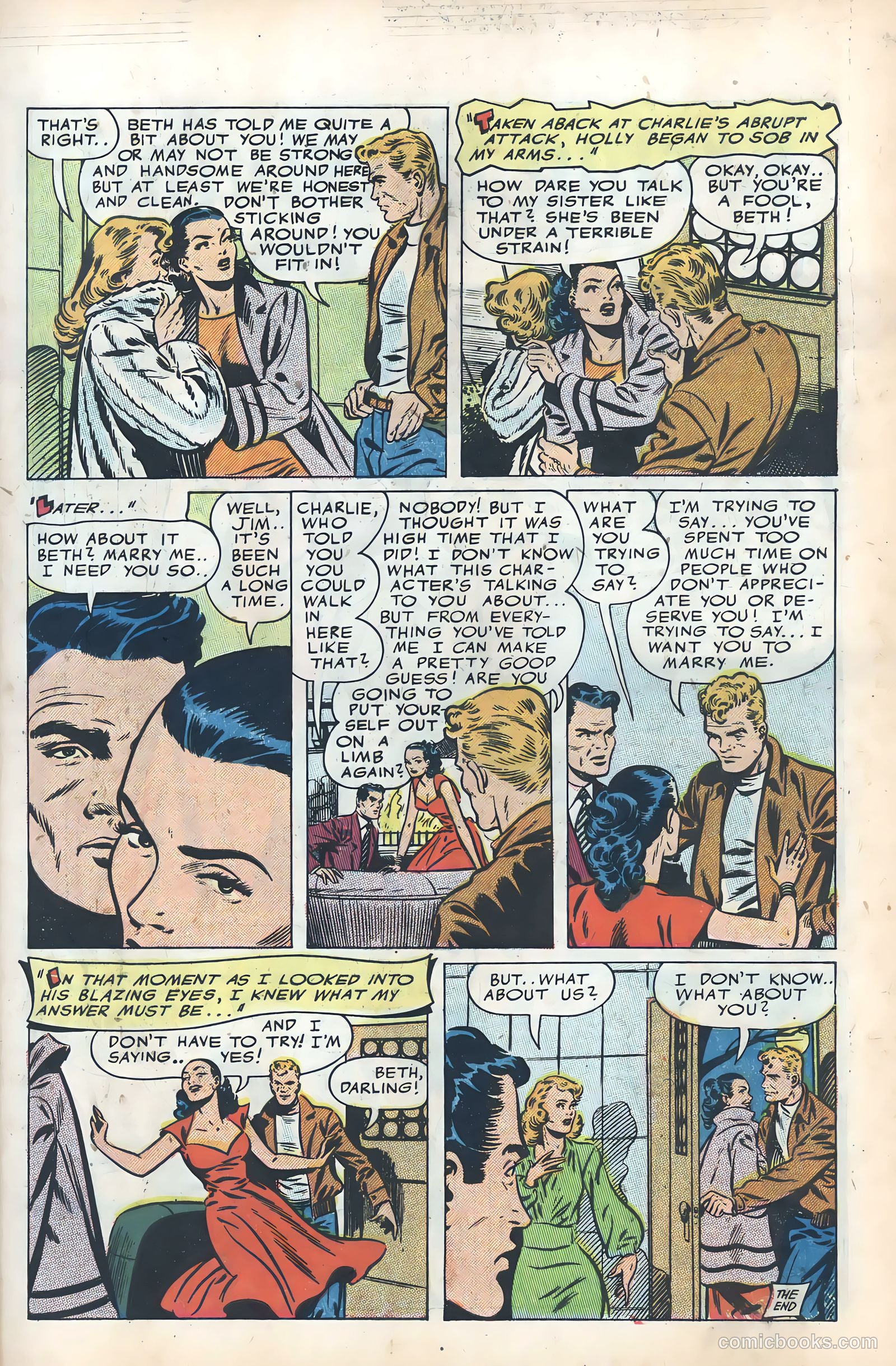 True Love Pictorial #3 (1953) — page 19 of 100