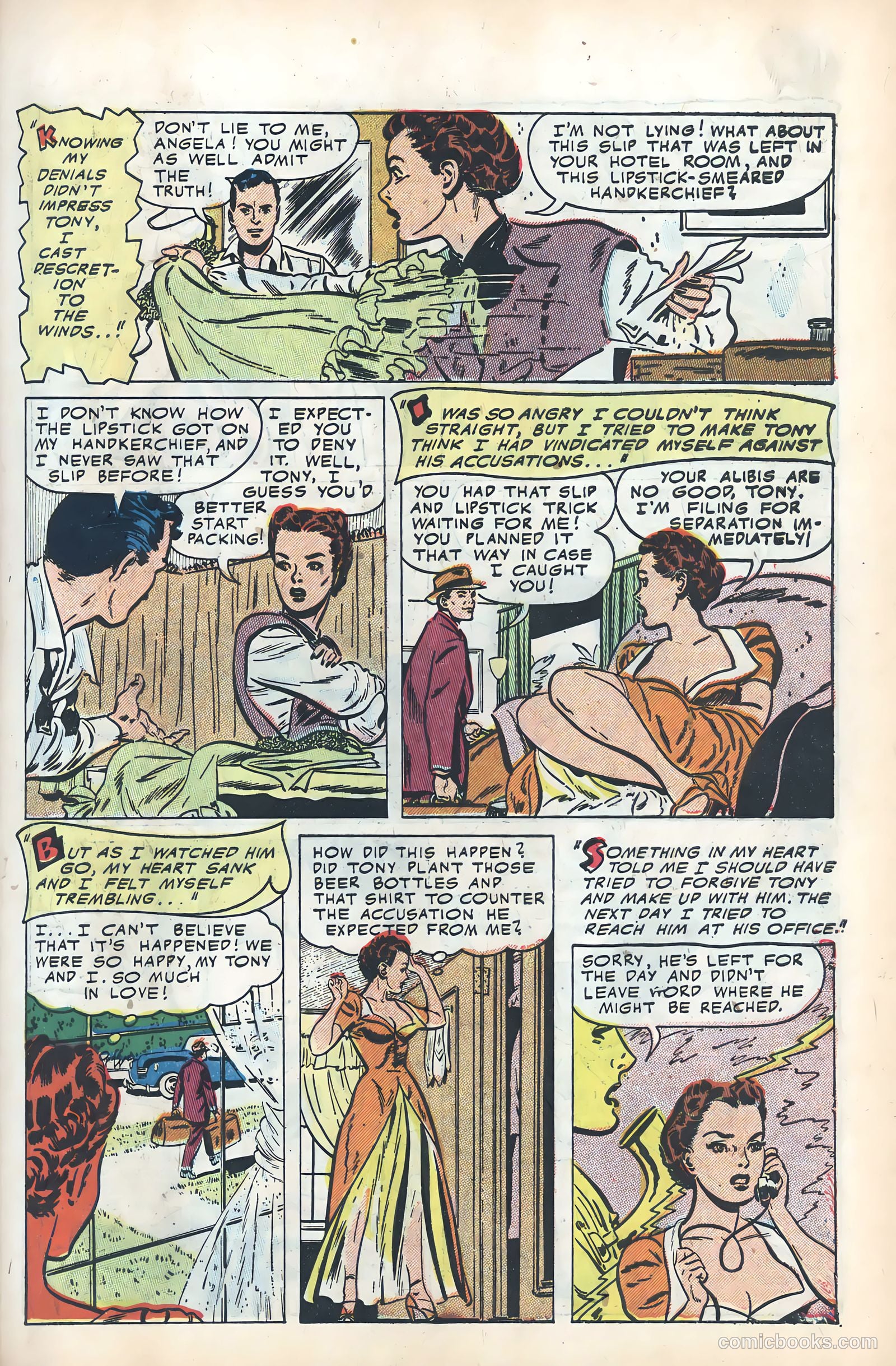 True Love Pictorial #3 (1953) — page 23 of 100