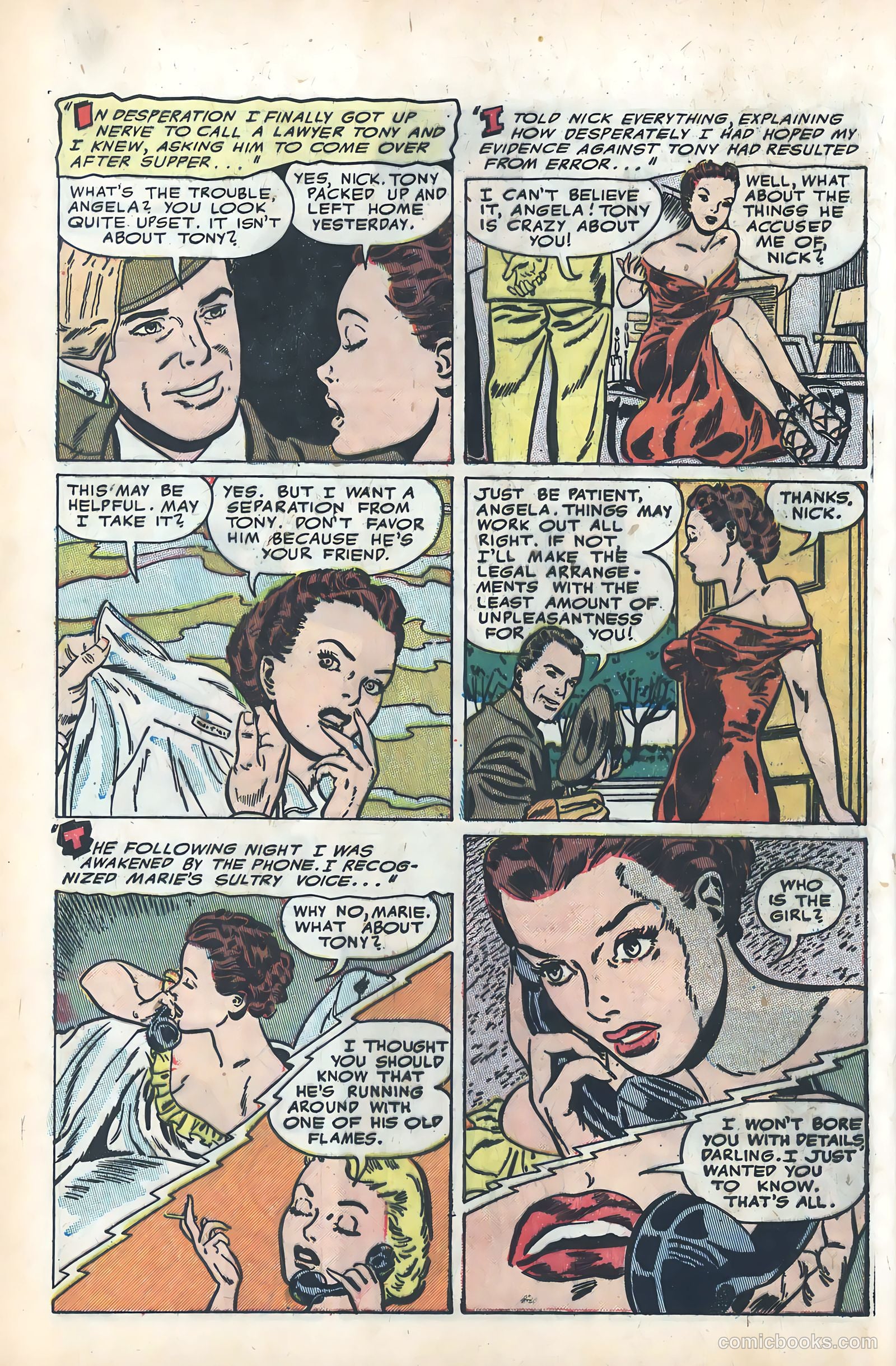 True Love Pictorial #3 (1953) — page 24 of 100