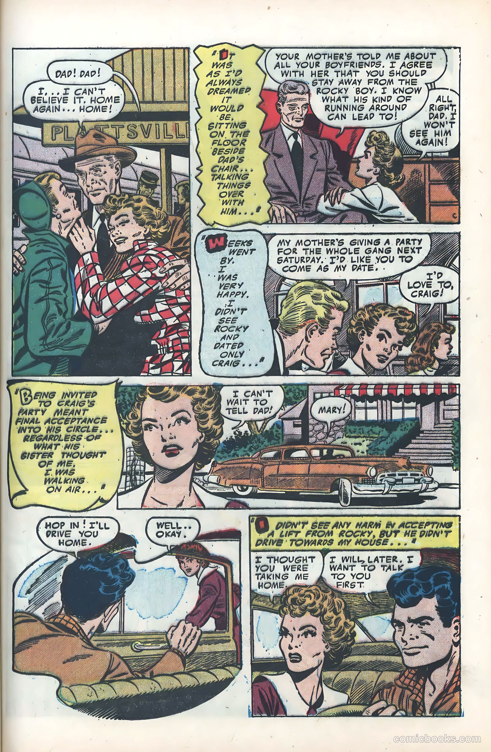 True Love Pictorial #3 (1953) — page 37 of 100