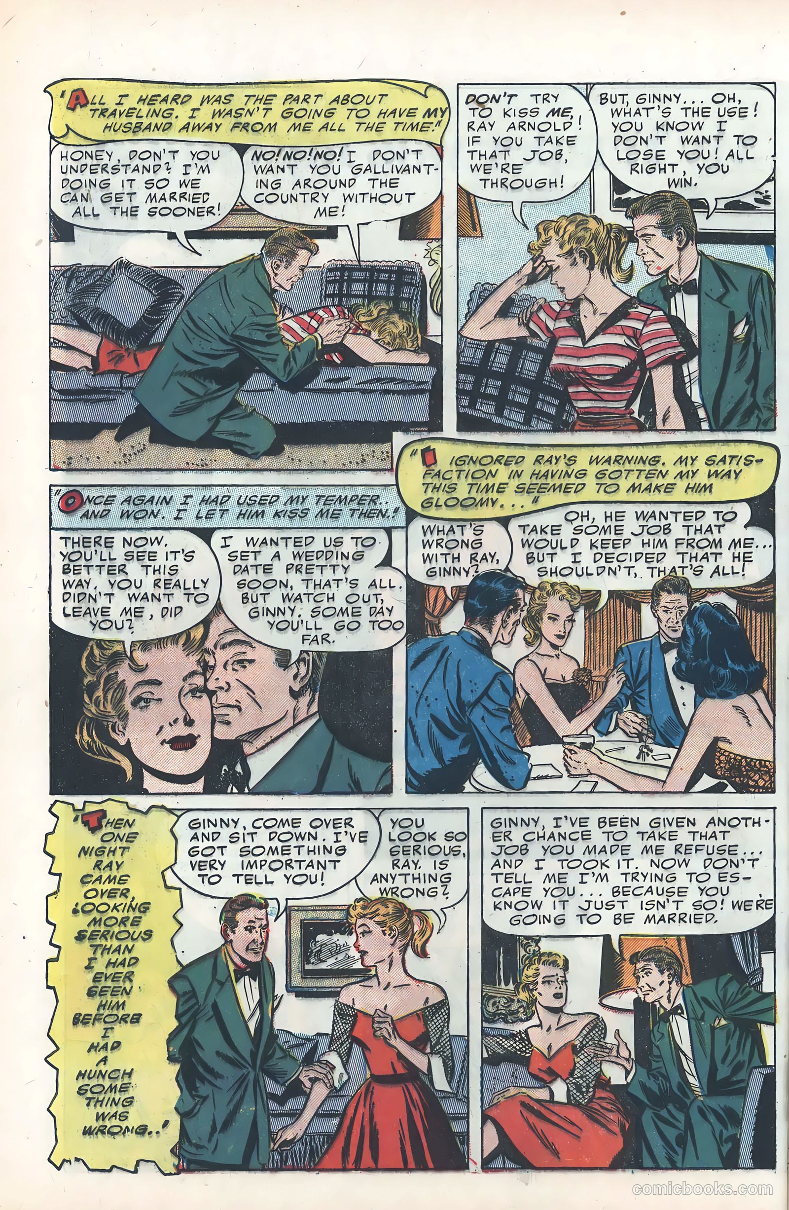 True Love Pictorial #3 (1953) — page 44 of 100
