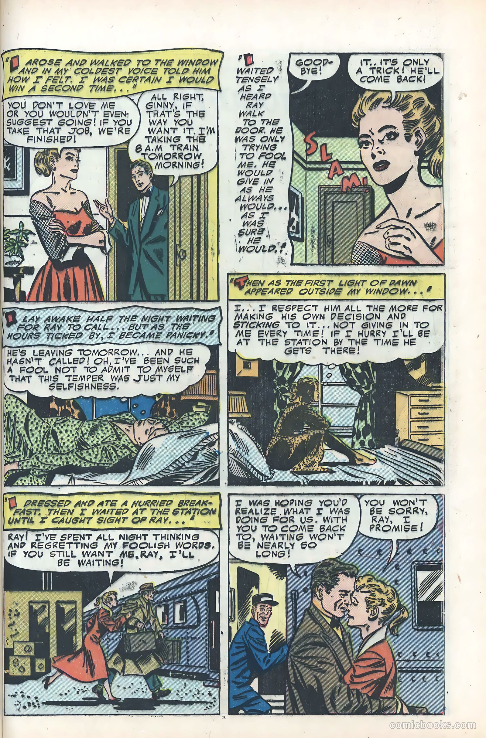 True Love Pictorial #3 (1953) — page 45 of 100