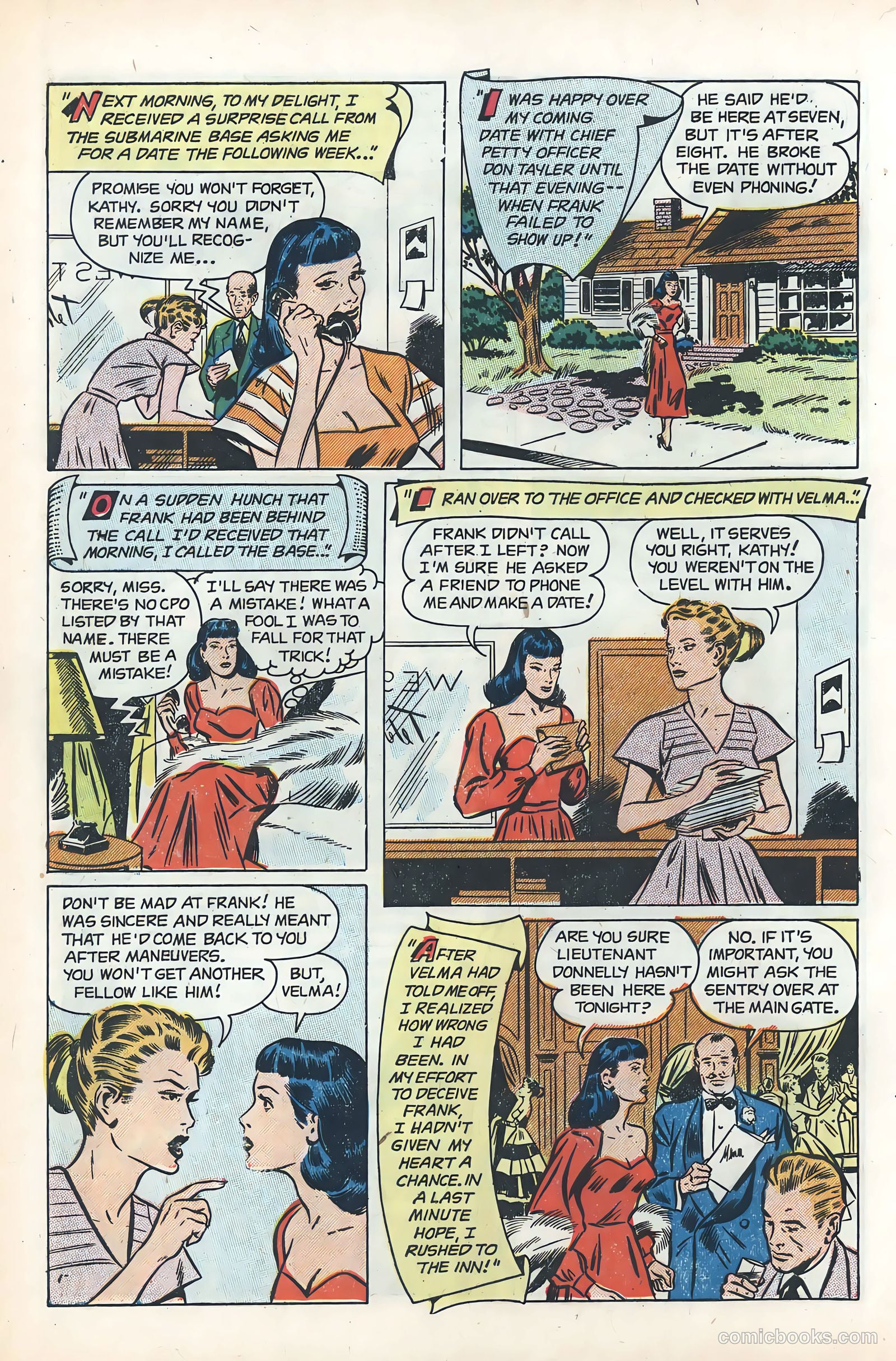 True Love Pictorial #3 (1953) — page 54 of 100