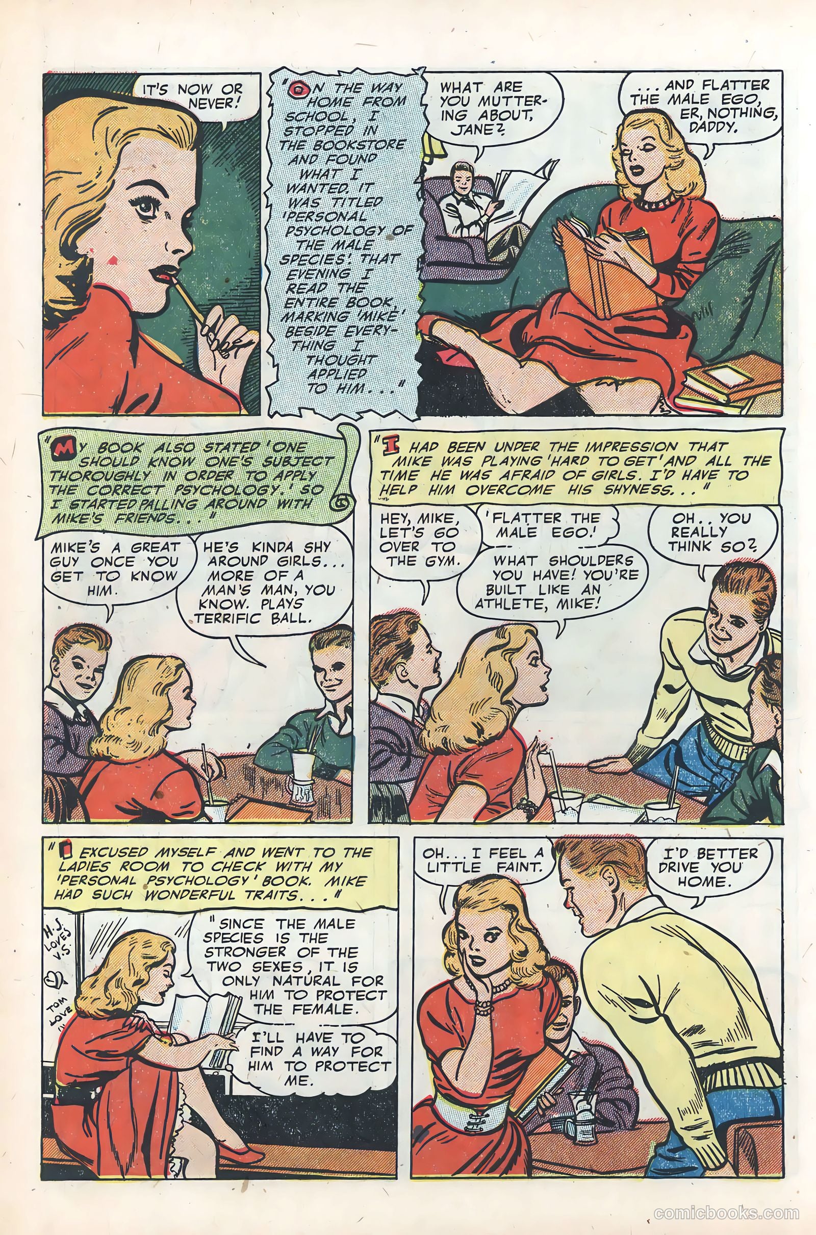 True Love Pictorial #3 (1953) — page 58 of 100