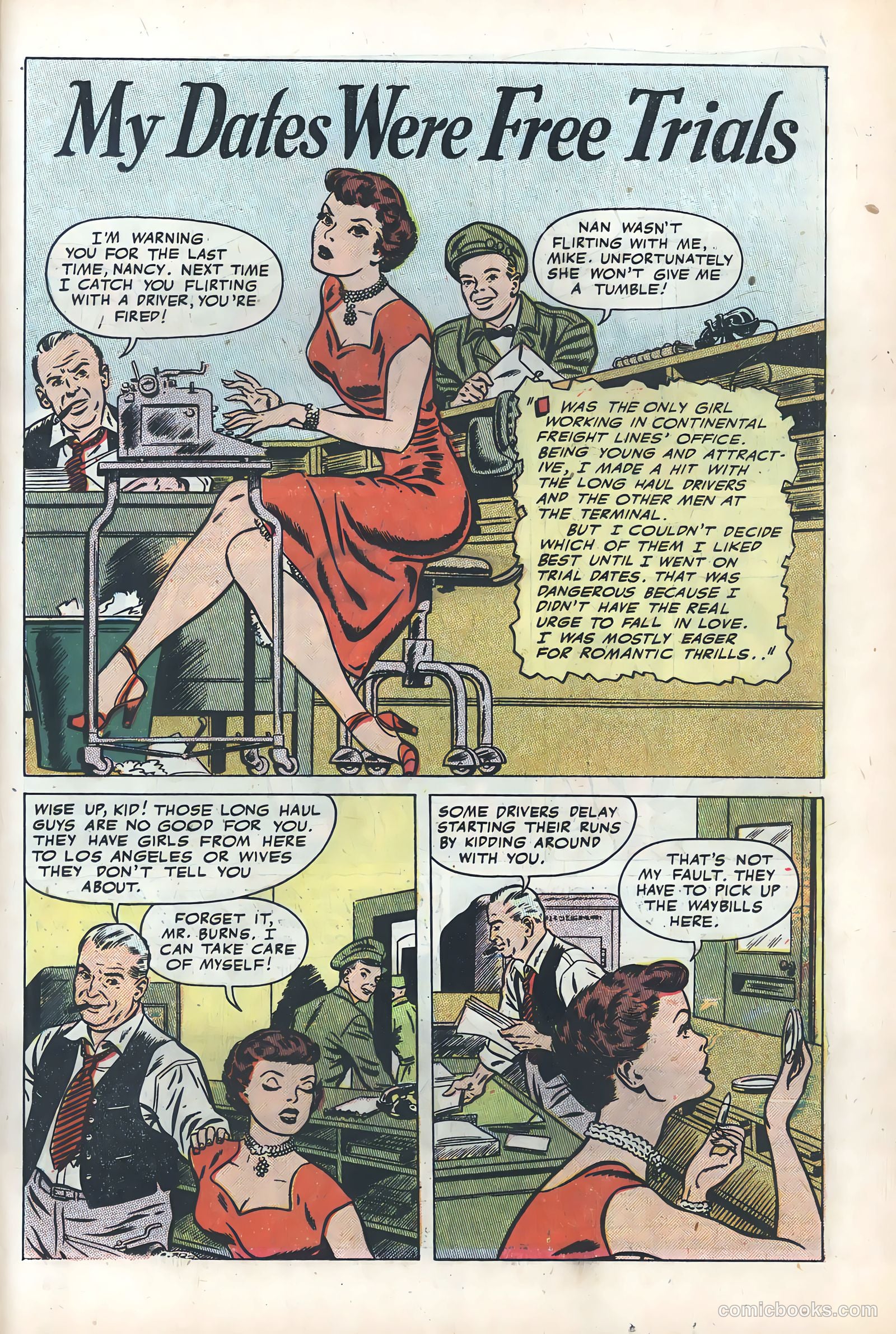 True Love Pictorial #3 (1953) — page 67 of 100
