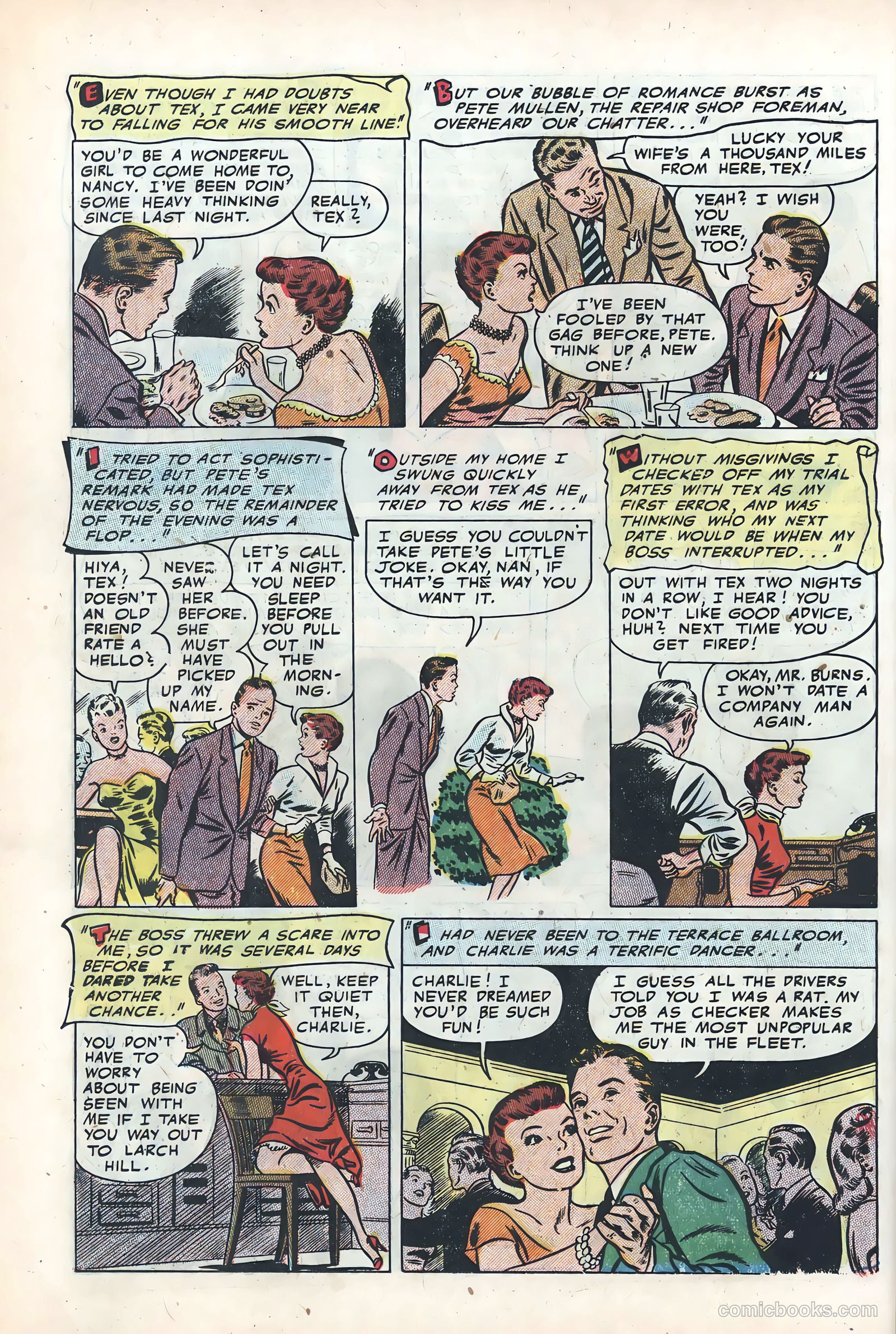 True Love Pictorial #3 (1953) — page 70 of 100