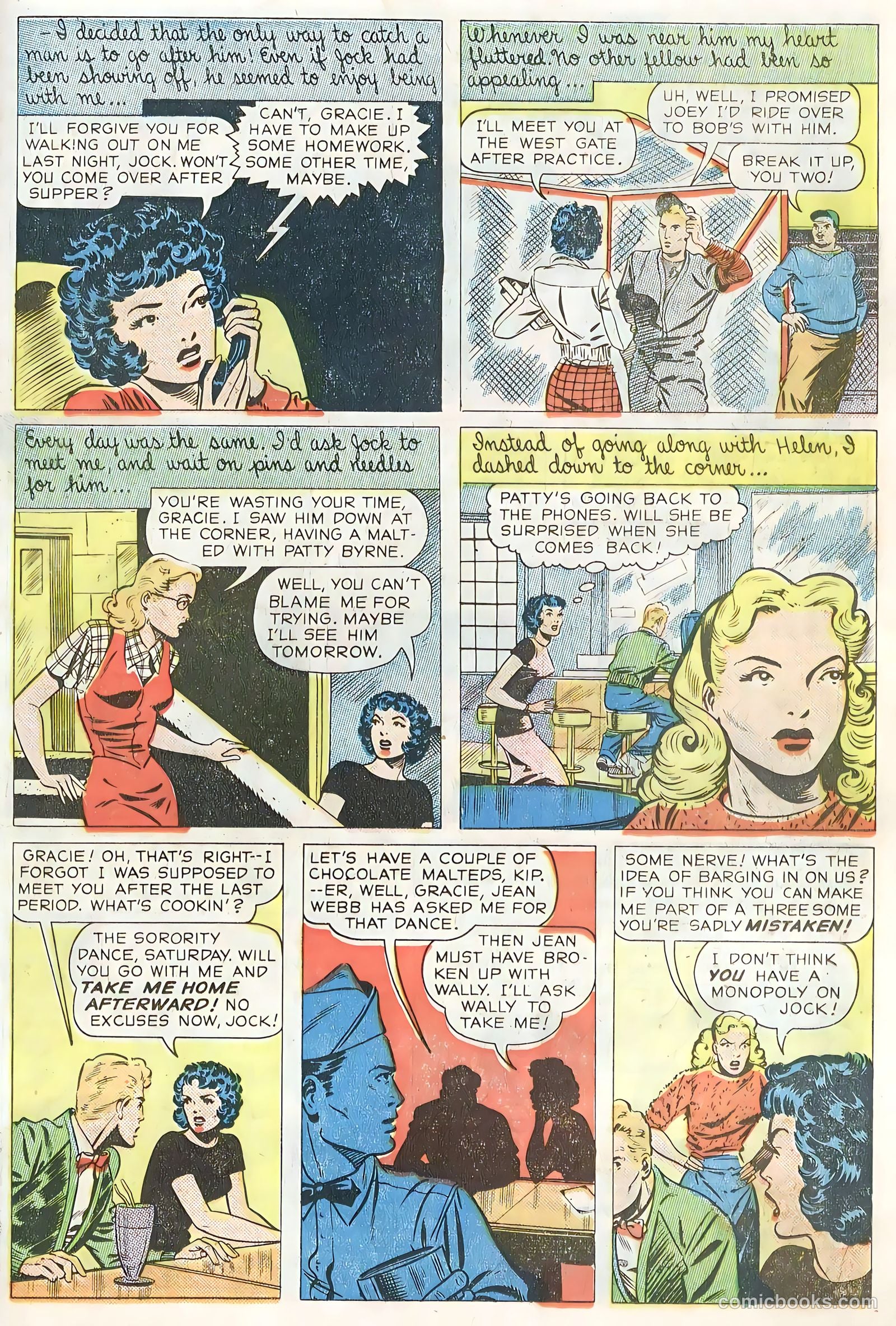 True Love Pictorial #4 (1953) — page 15 of 100