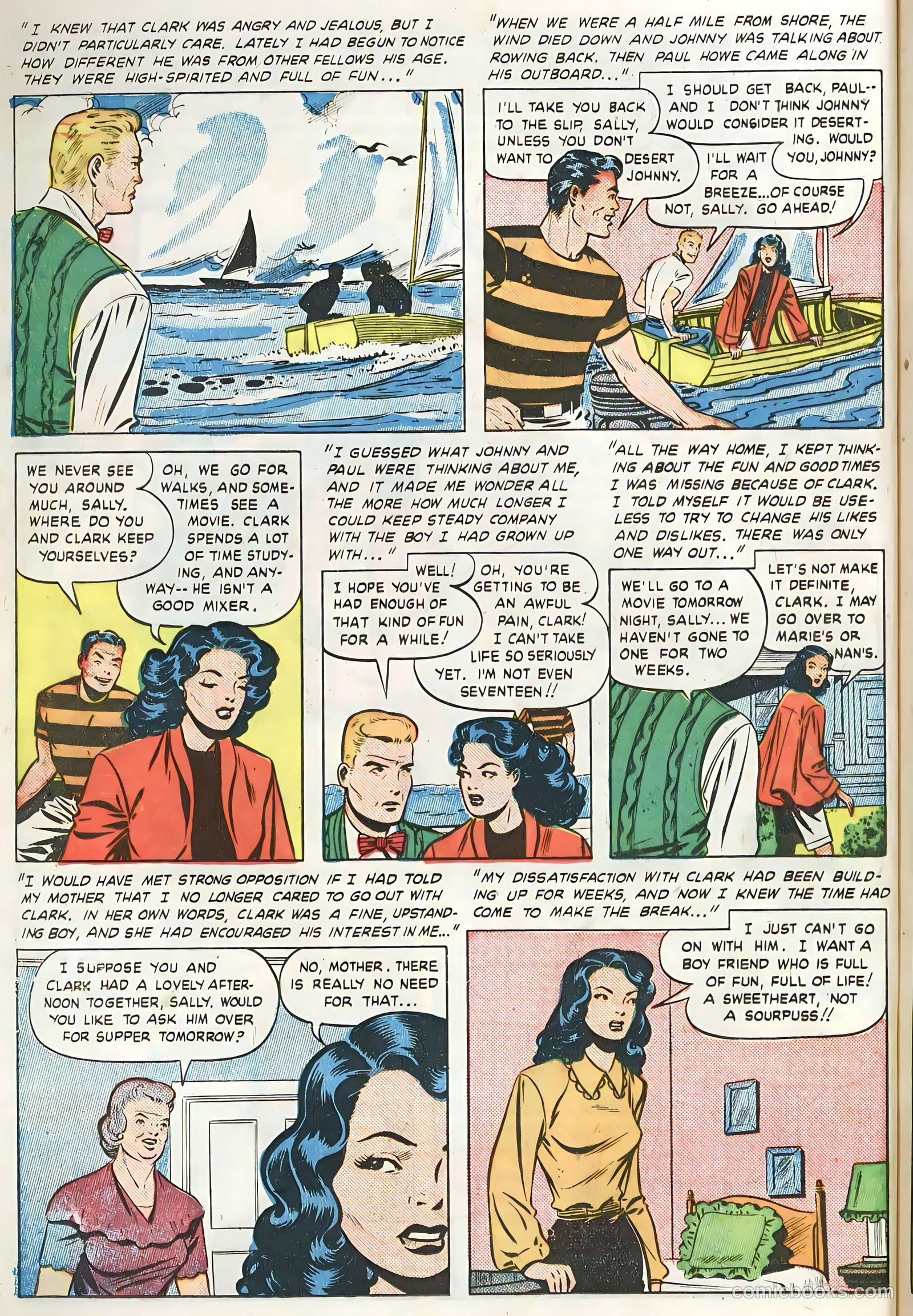 True Love Pictorial #4 (1953) — page 20 of 100