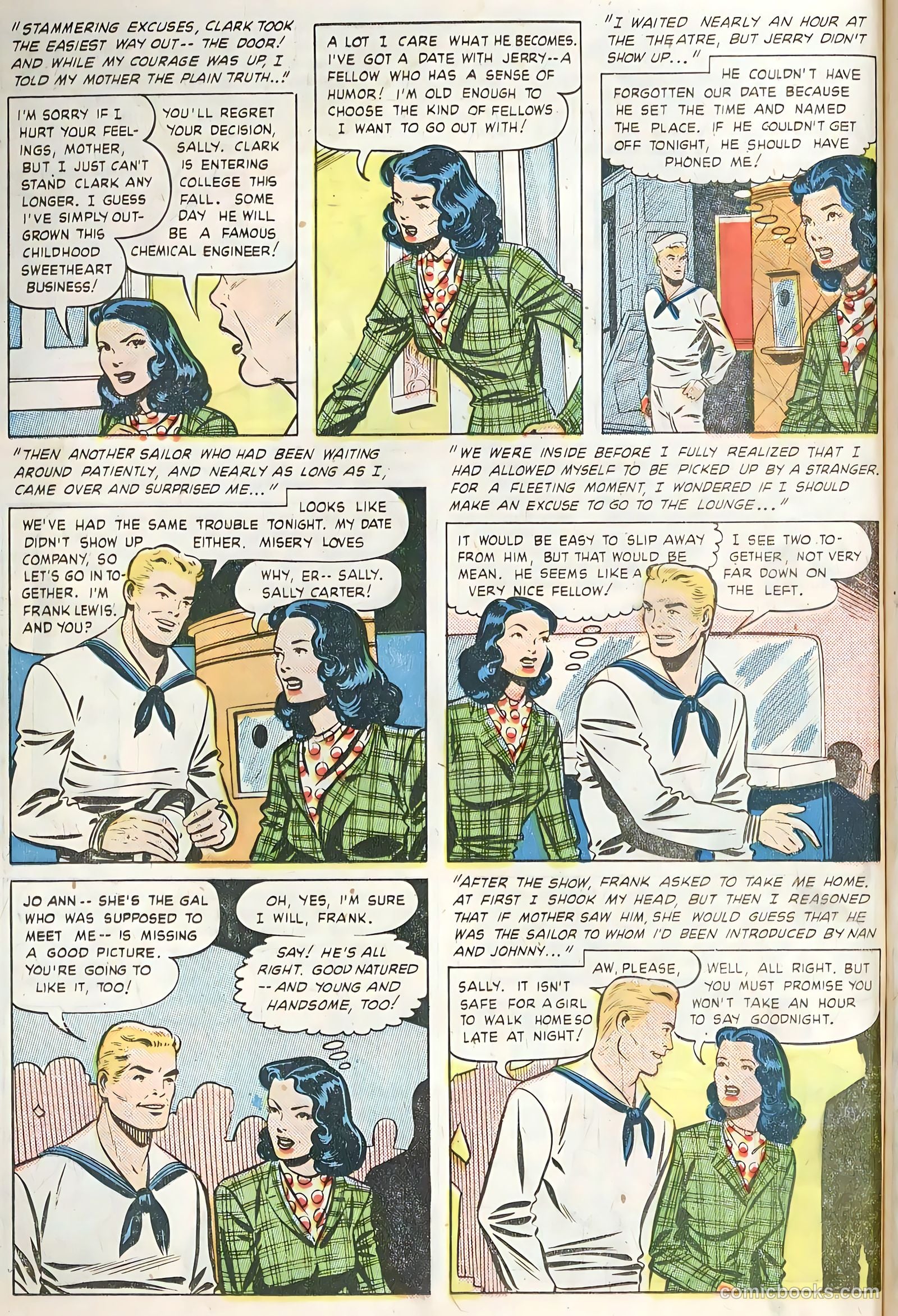 True Love Pictorial #4 (1953) — page 22 of 100