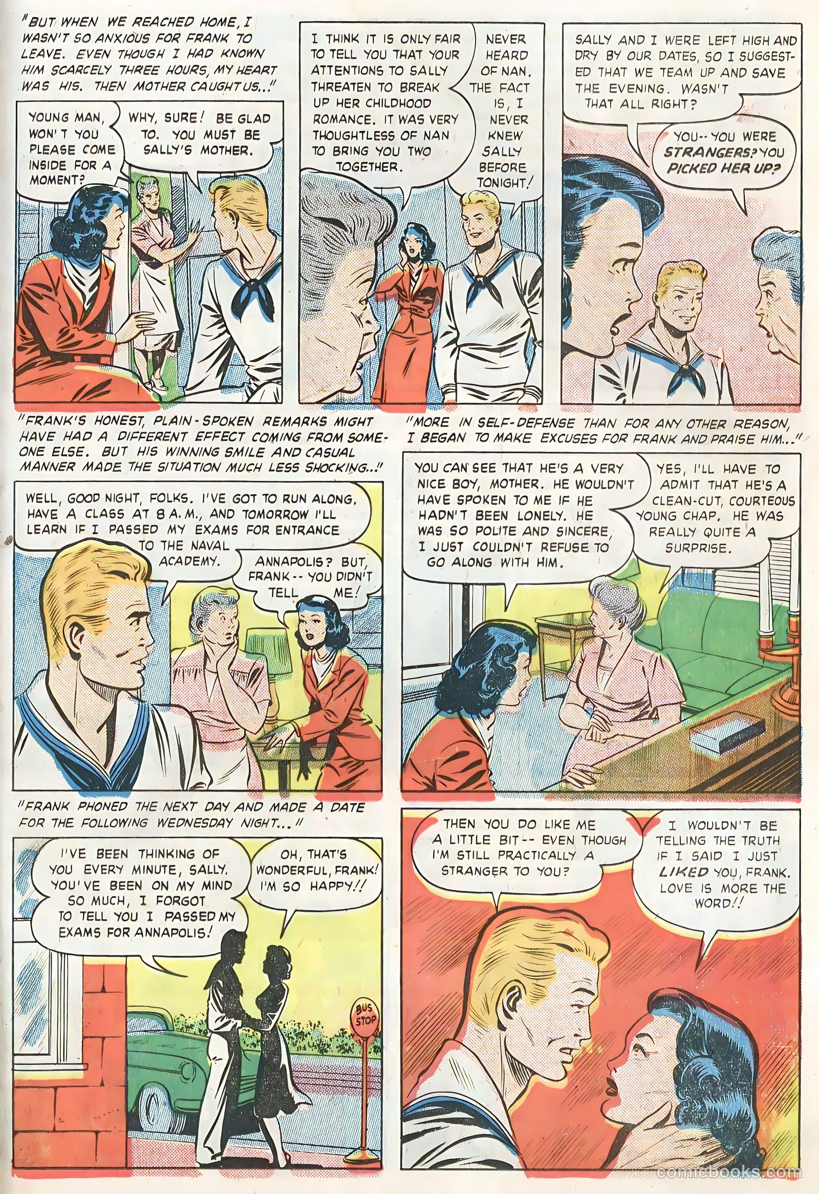 True Love Pictorial #4 (1953) — page 23 of 100