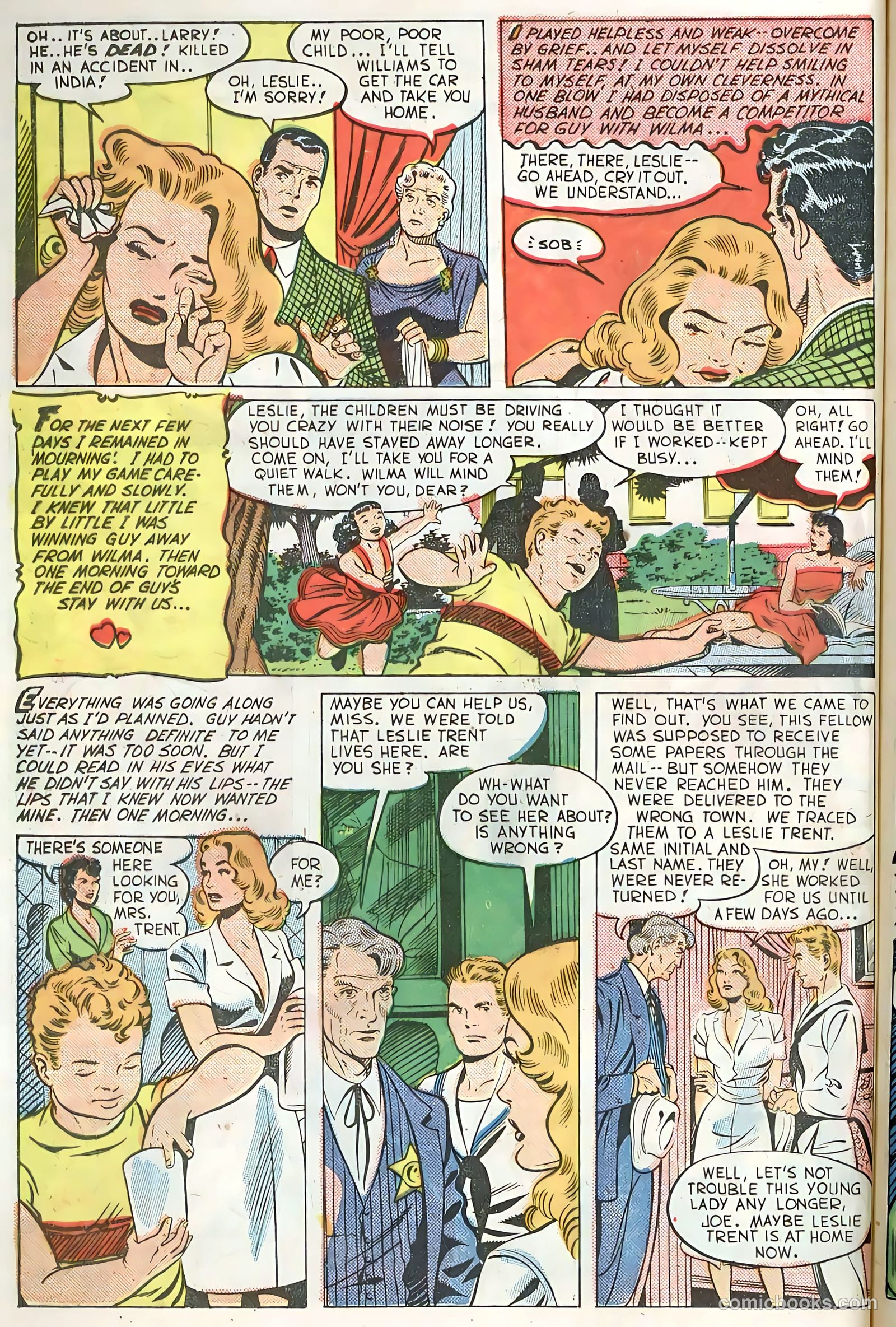 True Love Pictorial #4 (1953) — page 32 of 100
