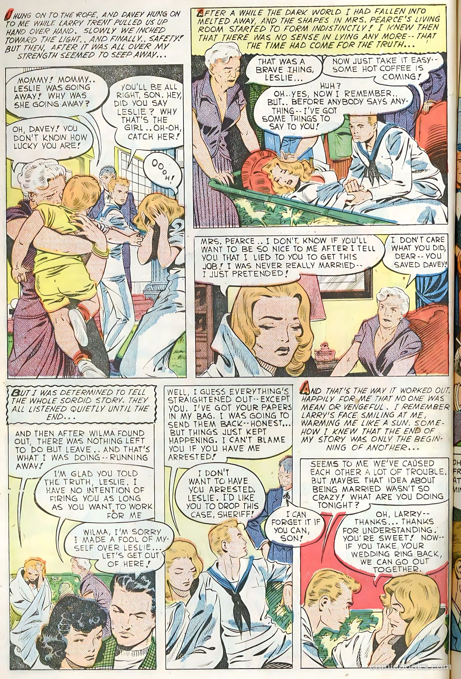 True Love Pictorial #4 (1953) — page 34 of 100