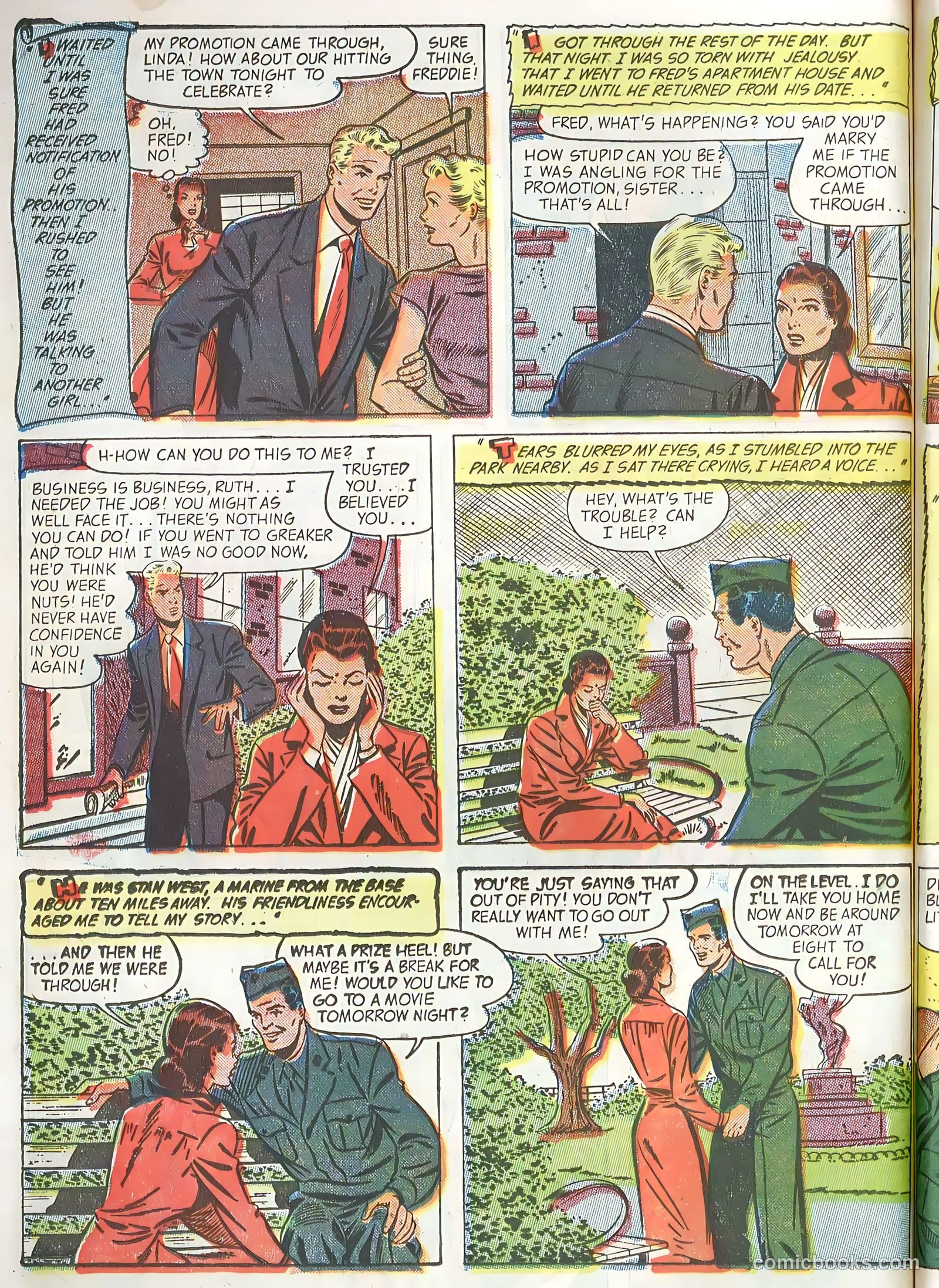 True Love Pictorial #4 (1953) — page 46 of 100