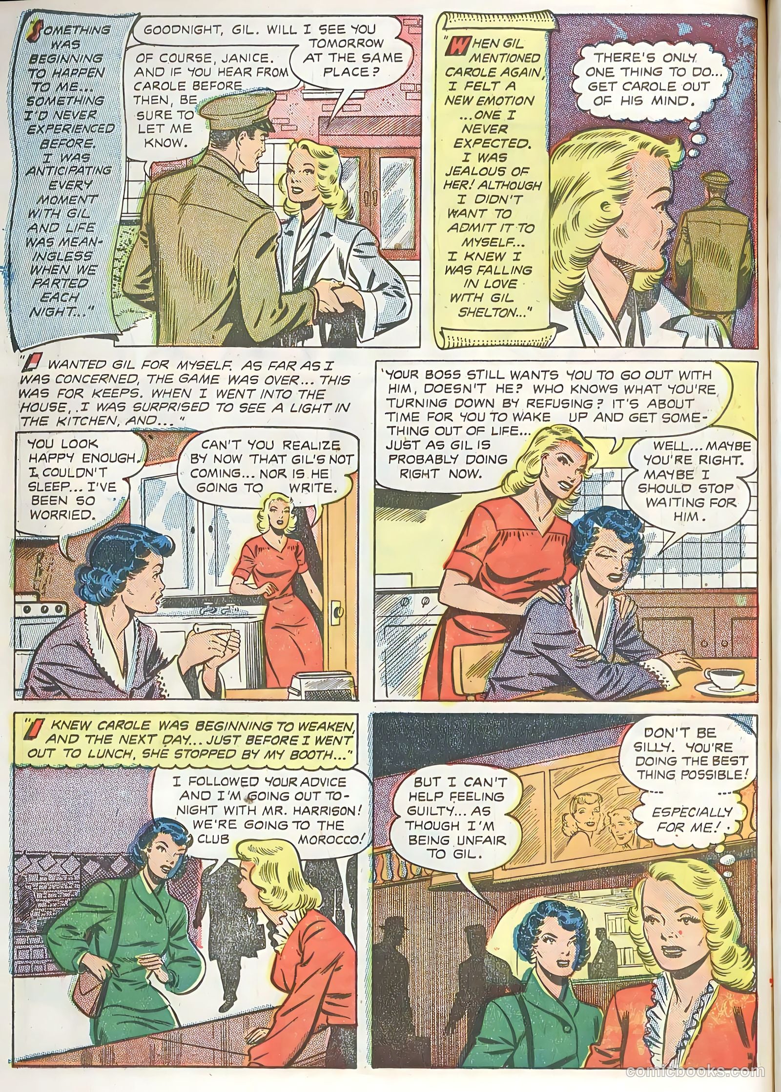 True Love Pictorial #4 (1953) — page 54 of 100