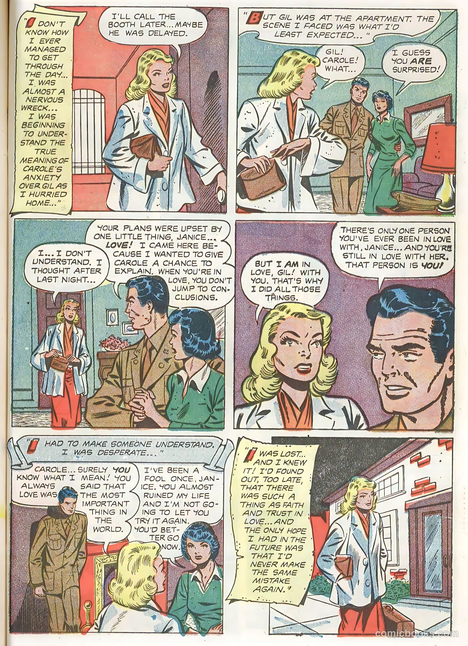 True Love Pictorial #4 (1953) — page 57 of 100