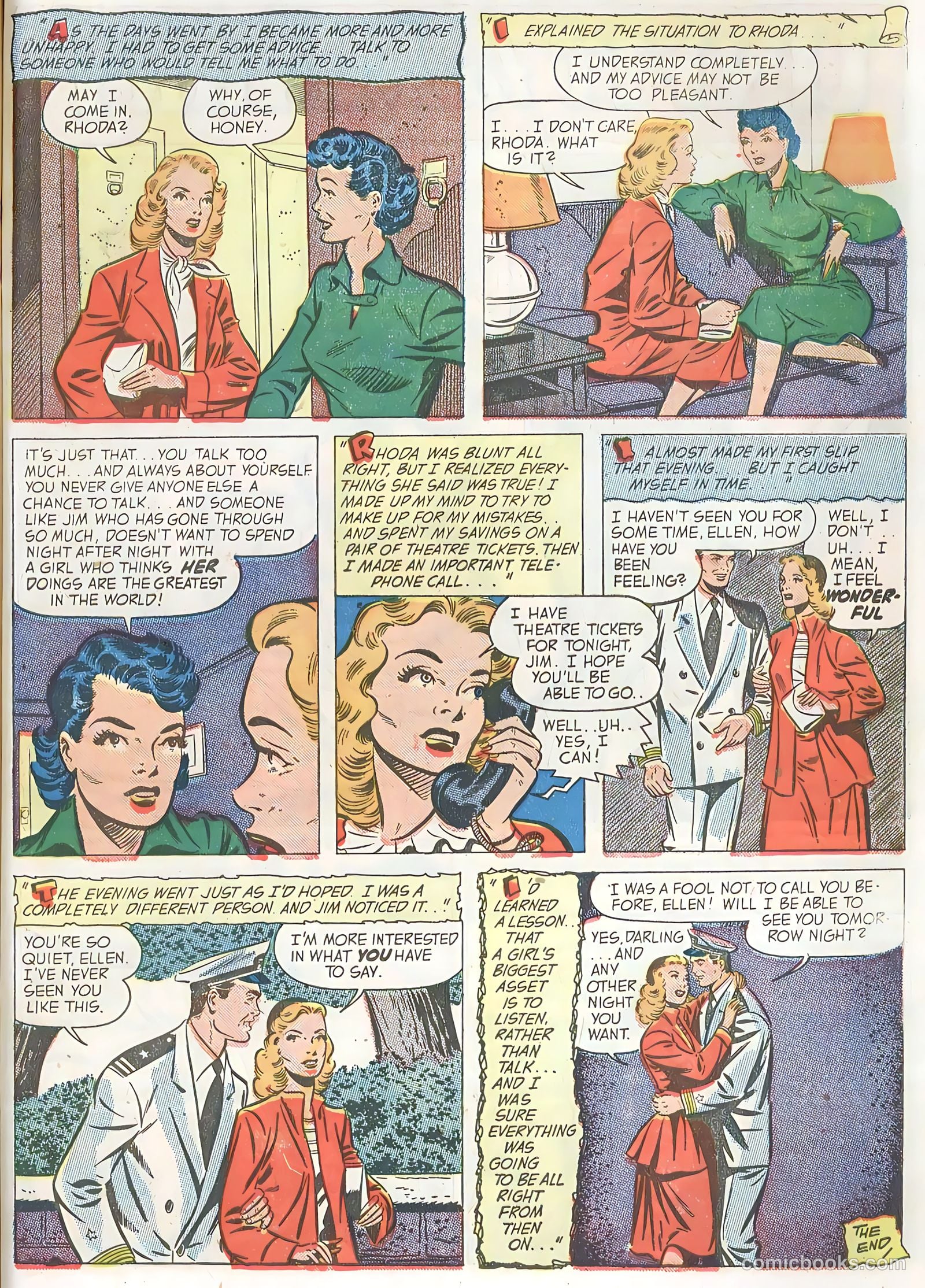 True Love Pictorial #4 (1953) — page 59 of 100