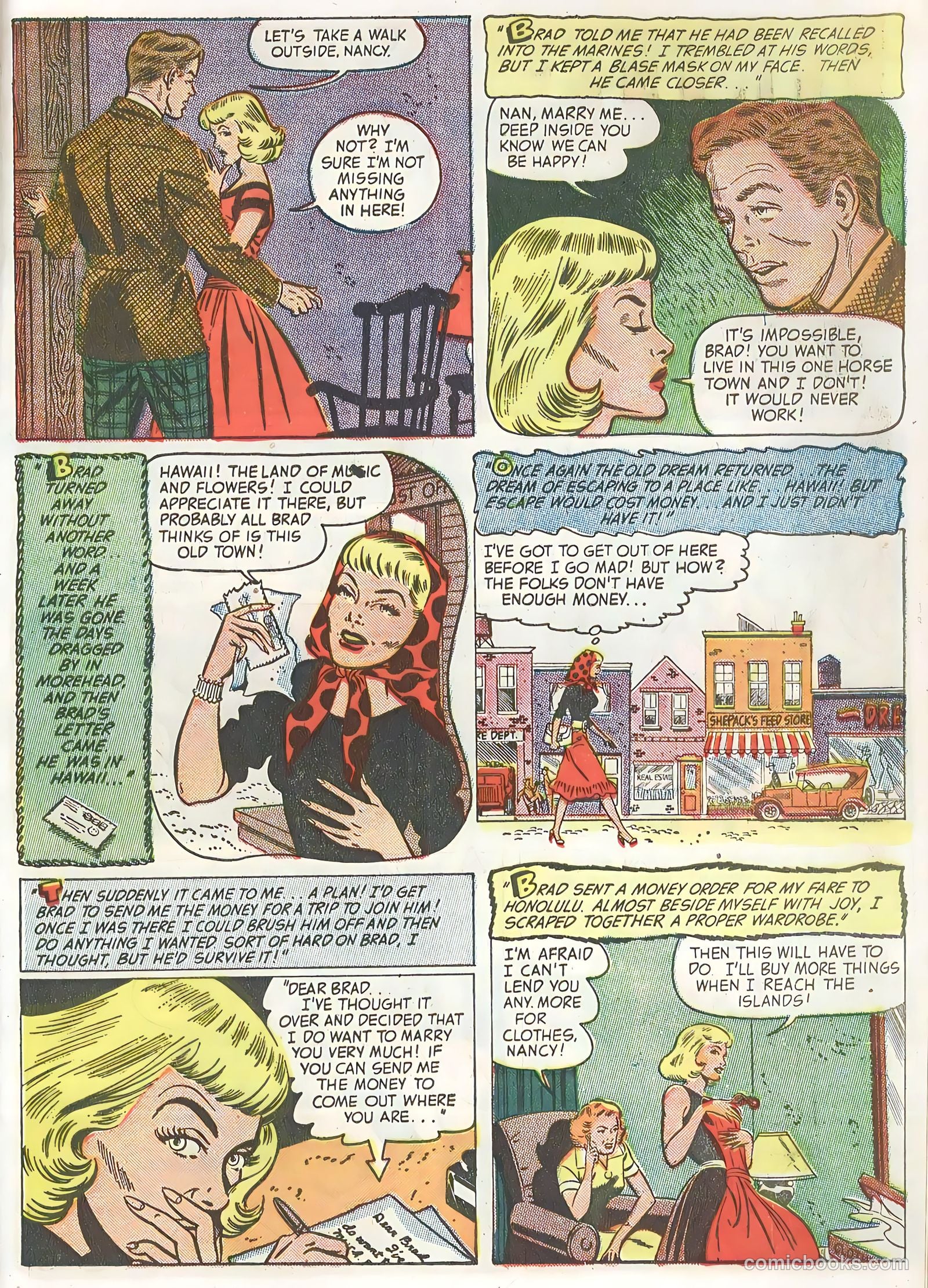 True Love Pictorial #4 (1953) — page 61 of 100