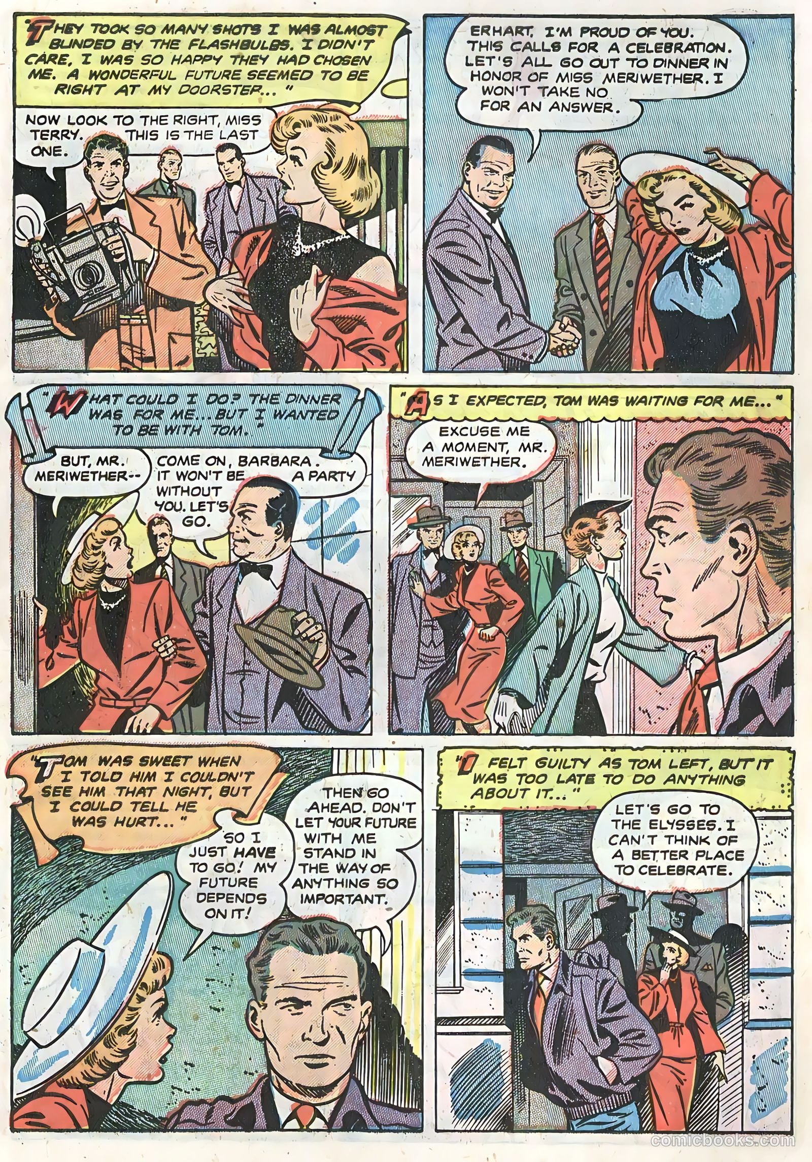 True Love Pictorial #4 (1953) — page 71 of 100