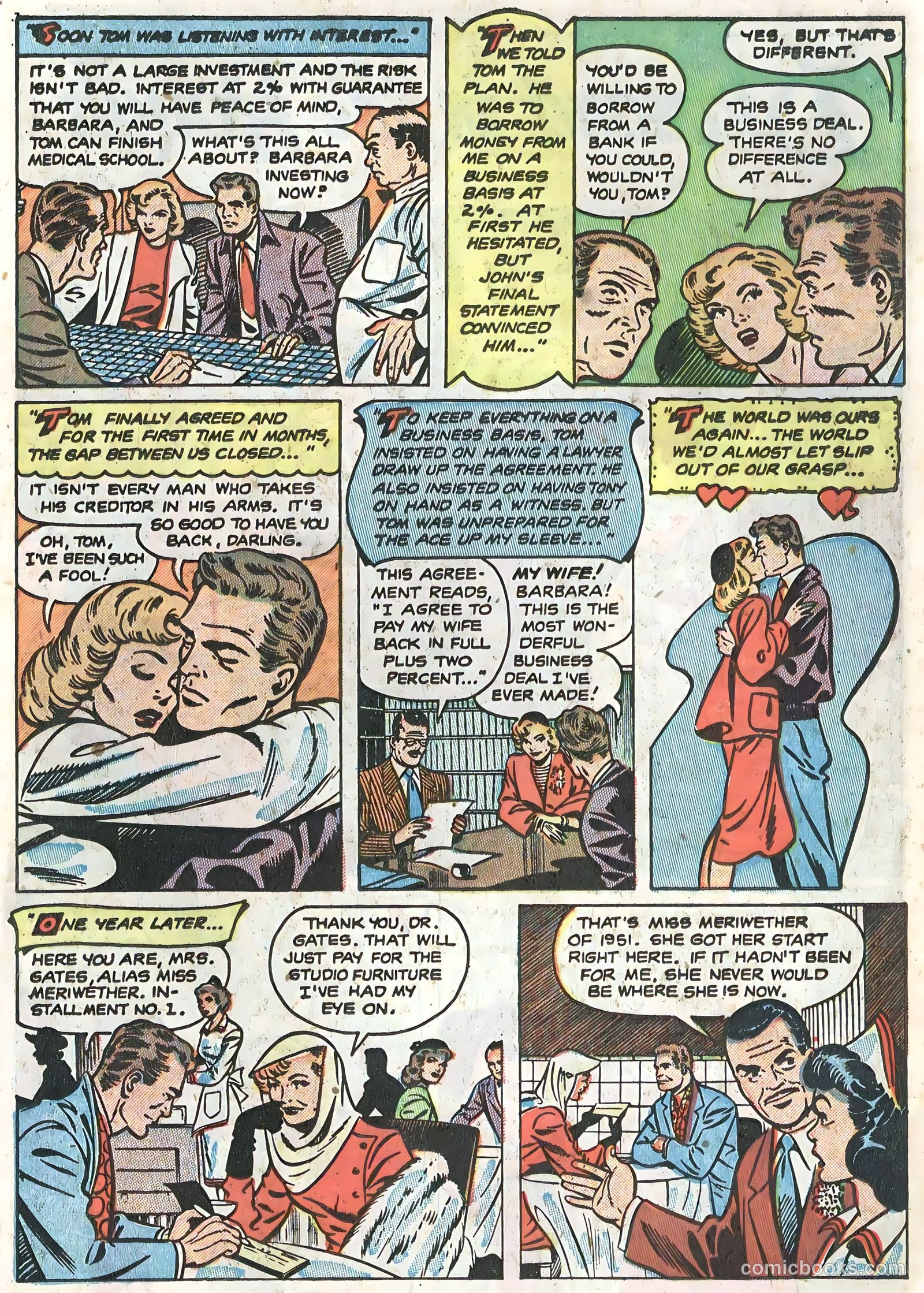 True Love Pictorial #4 (1953) — page 75 of 100