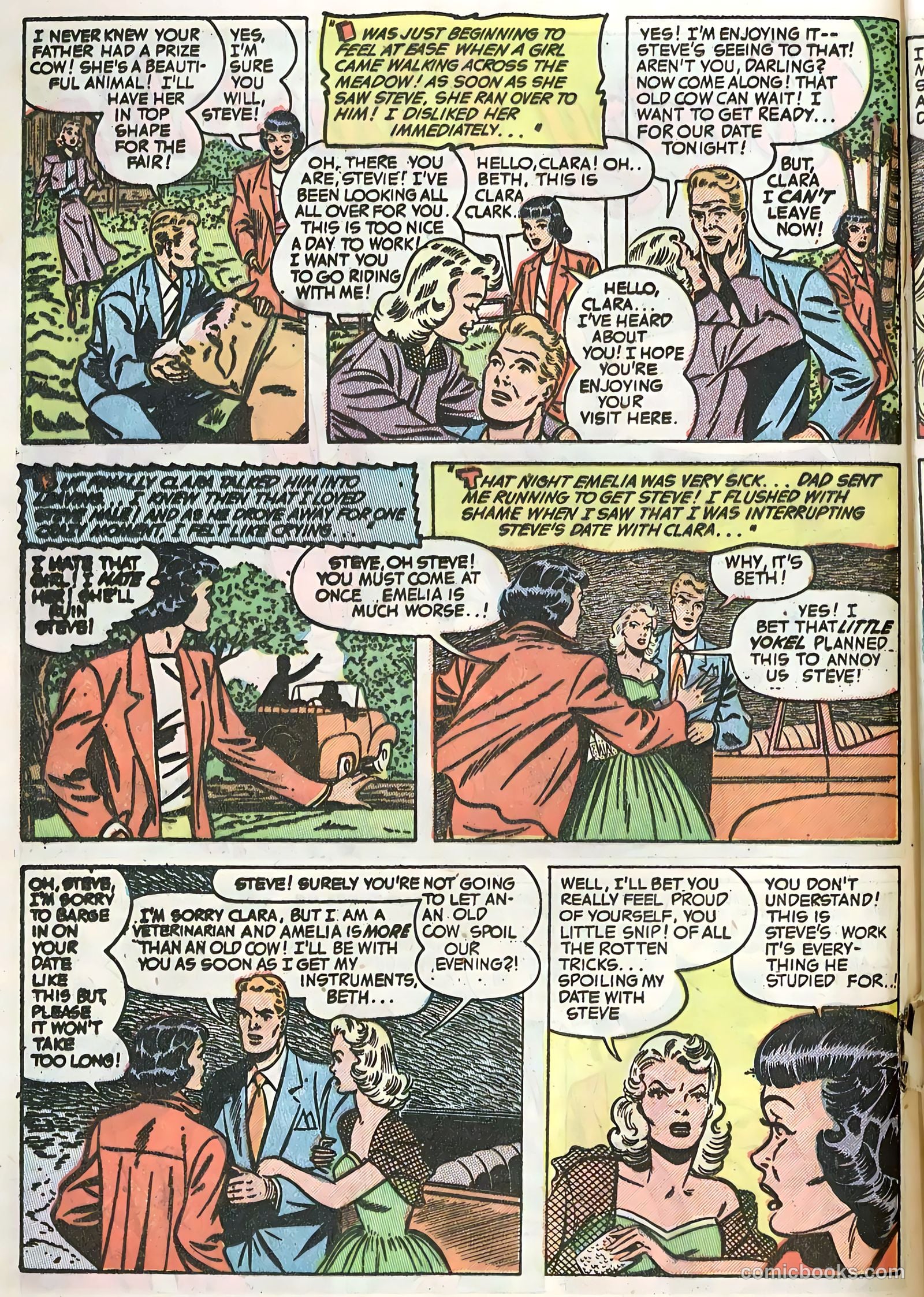 True Love Pictorial #4 (1953) — page 84 of 100