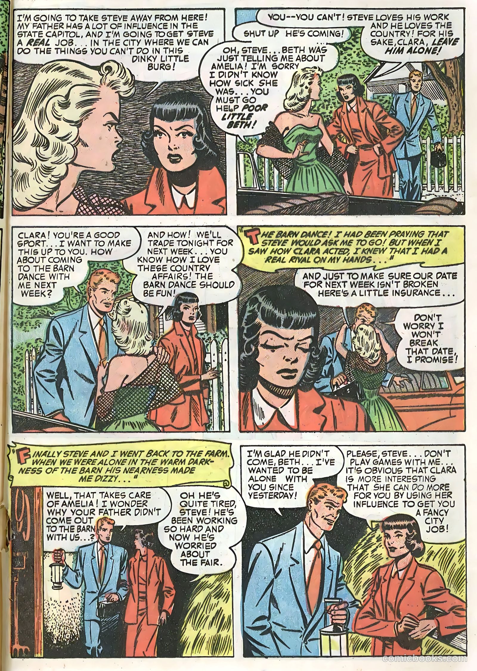 True Love Pictorial #4 (1953) — page 85 of 100