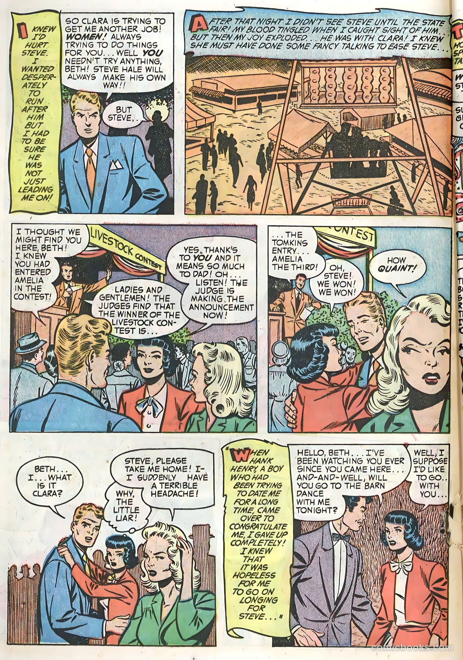 True Love Pictorial #4 (1953) — page 86 of 100
