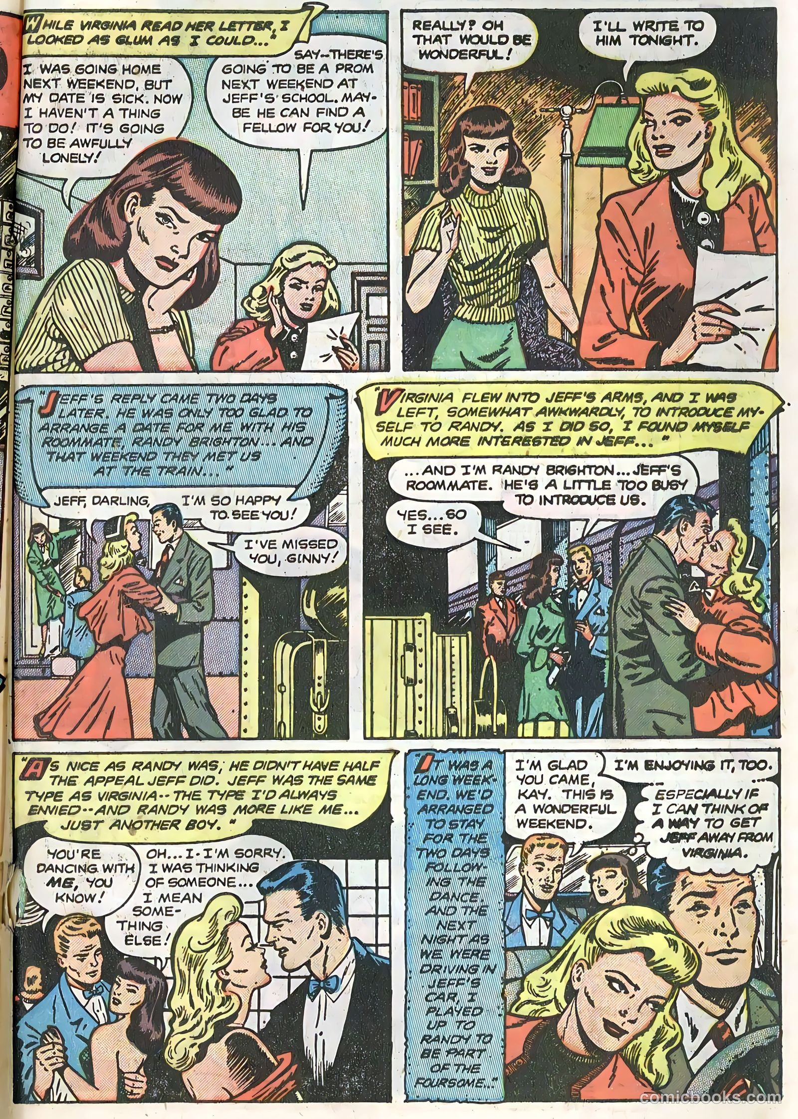 True Love Pictorial #4 (1953) — page 91 of 100