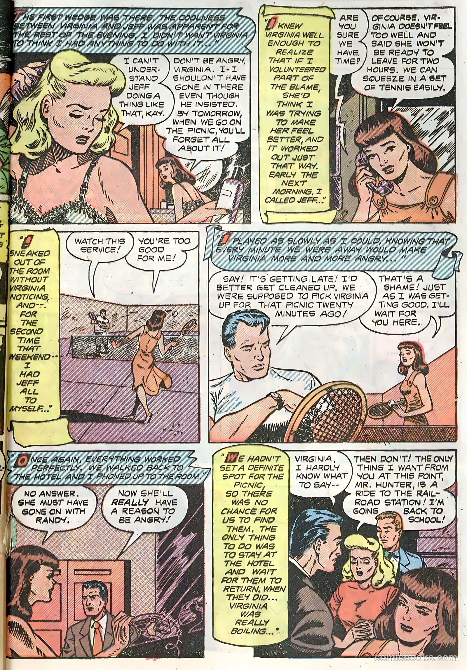 True Love Pictorial #4 (1953) — page 93 of 100