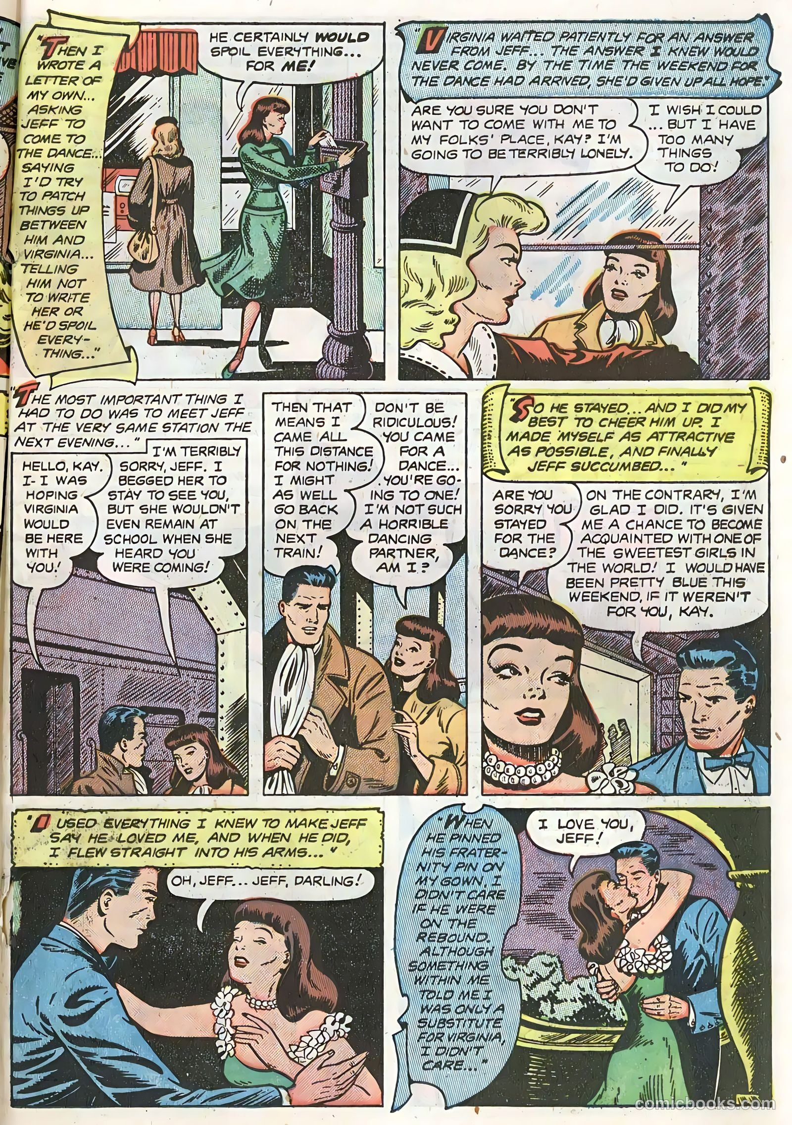 True Love Pictorial #4 (1953) — page 95 of 100