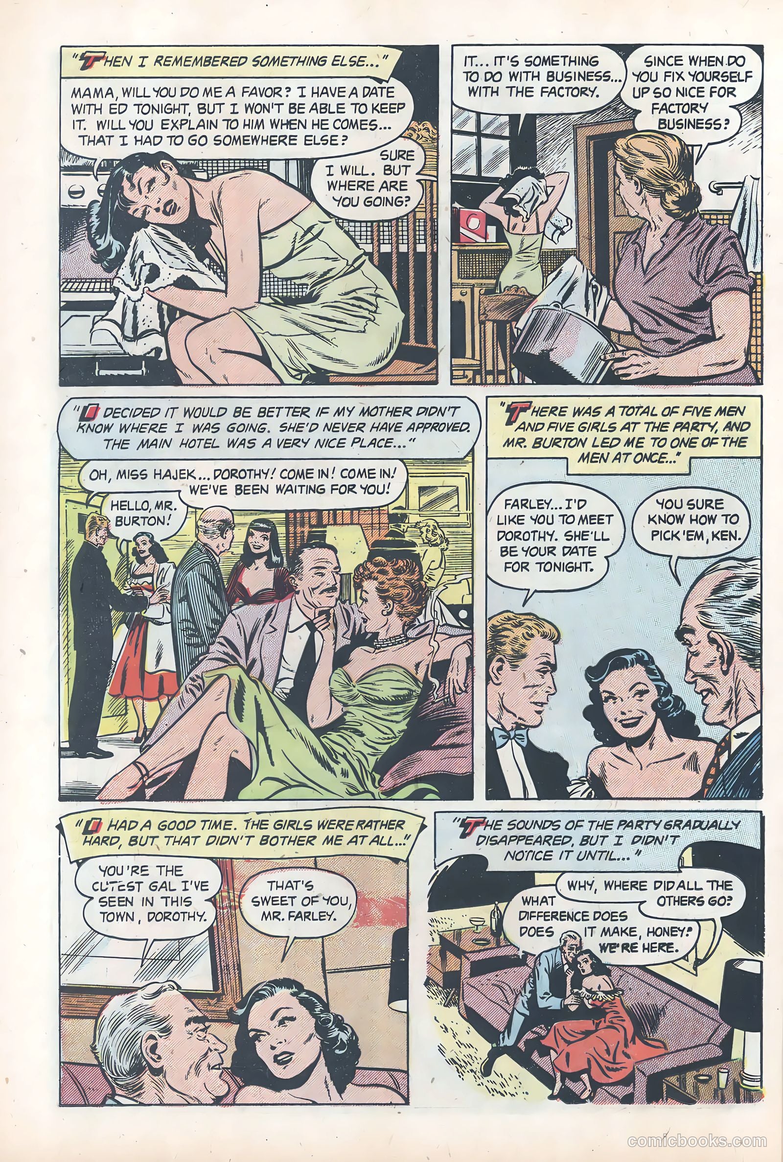 True Love Pictorial #5 (1953) — page 6 of 100